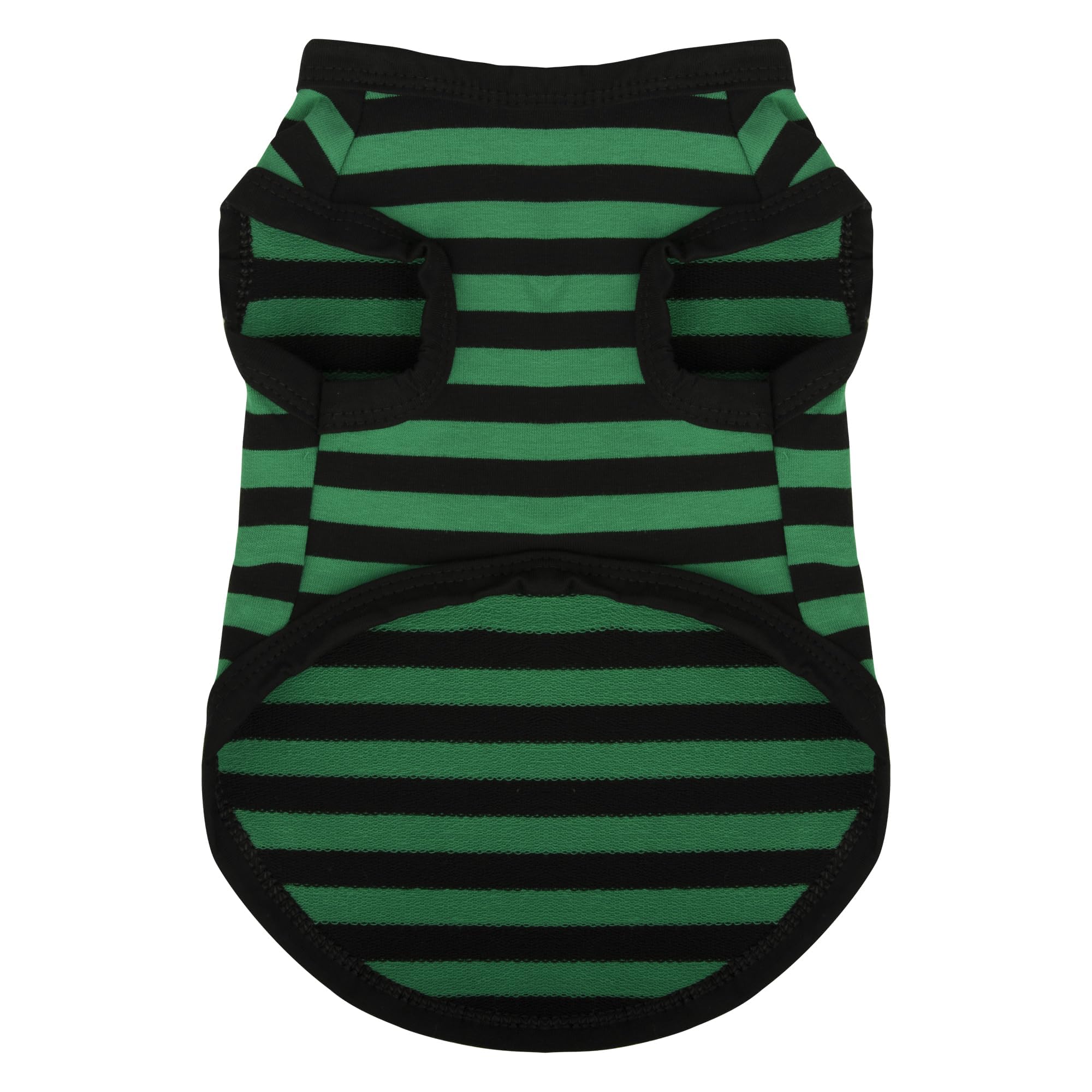 Paiaite Striped Shirt For Dogs - Happy Color Cotton Sleeveless Puppy Shirts, Breathable Pet Apparel Tank Top, Colorful Sweatshir