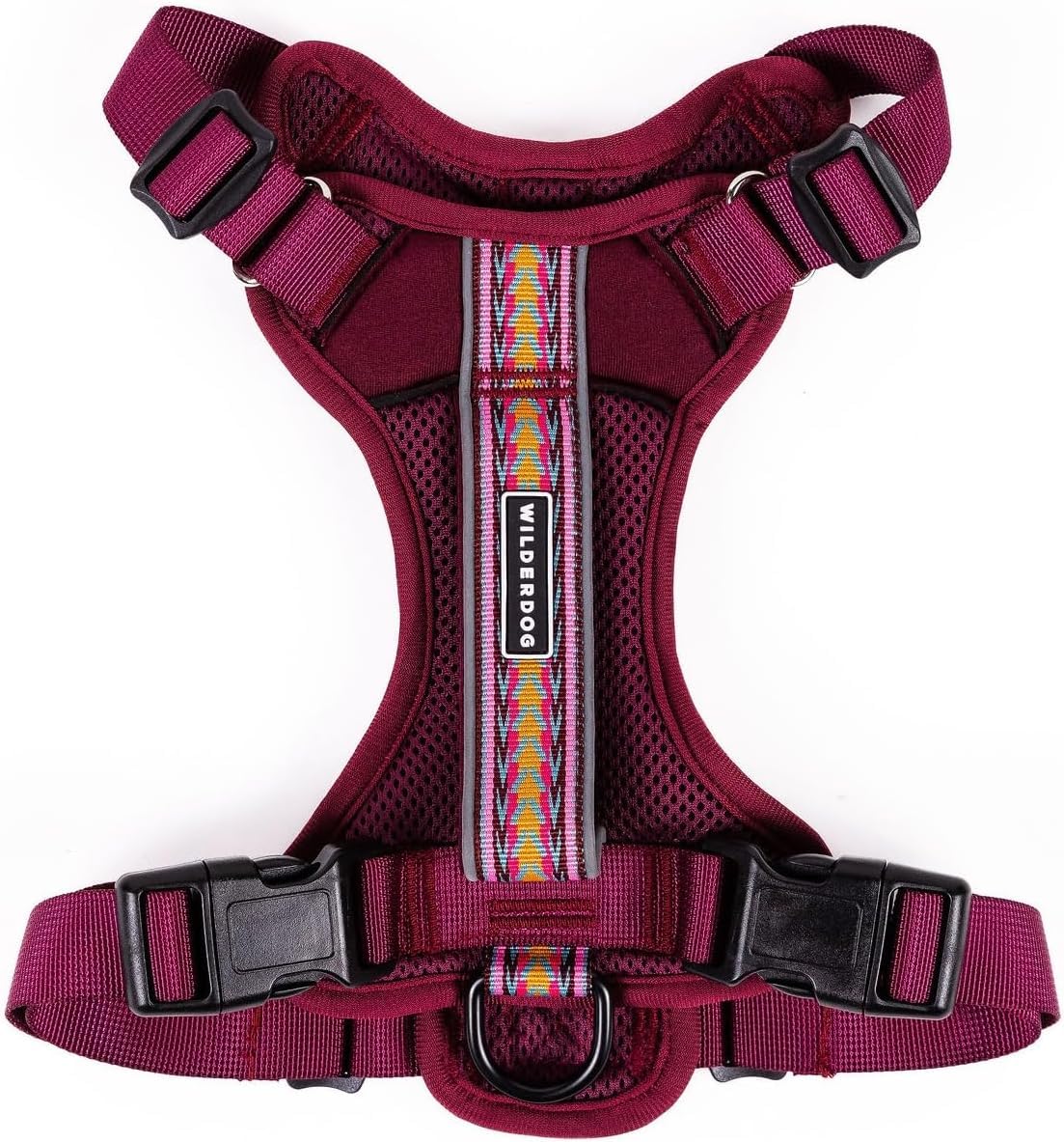 Wilderdog Lightweight Dog Harness With Reflective Straps - Small - Huckleberry