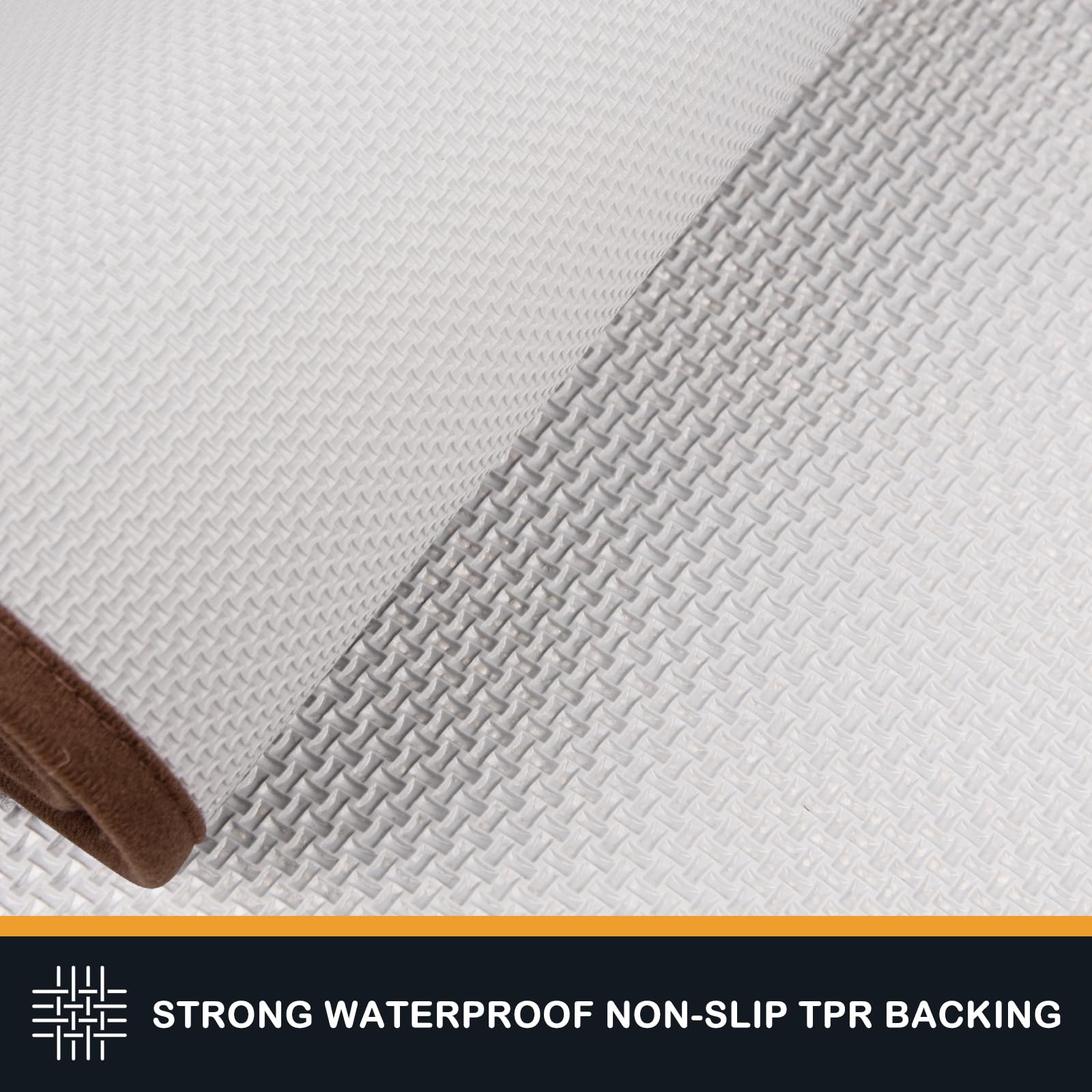 Purrugs Dirt Trapper Door Mat 24'' X 59'', Non-Skid/Slip Machine Washable Microfiber Entrance Rug, Shoes Scraper, Dog Doormat, S