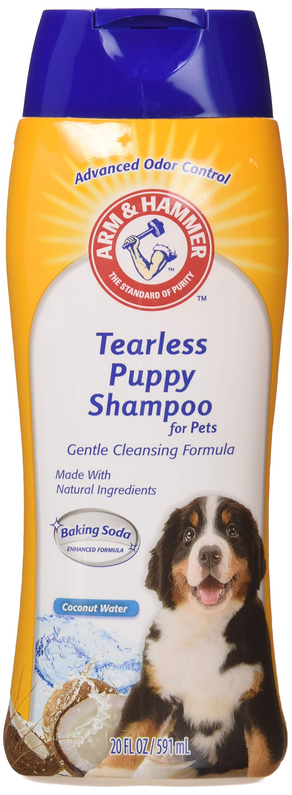 Arm & Hammer For Pets Tearless Puppy Shampoo | Tearless Dog Shampoo For Puppies Gently Cleans & Deodorizes | Fresh Coconut Water