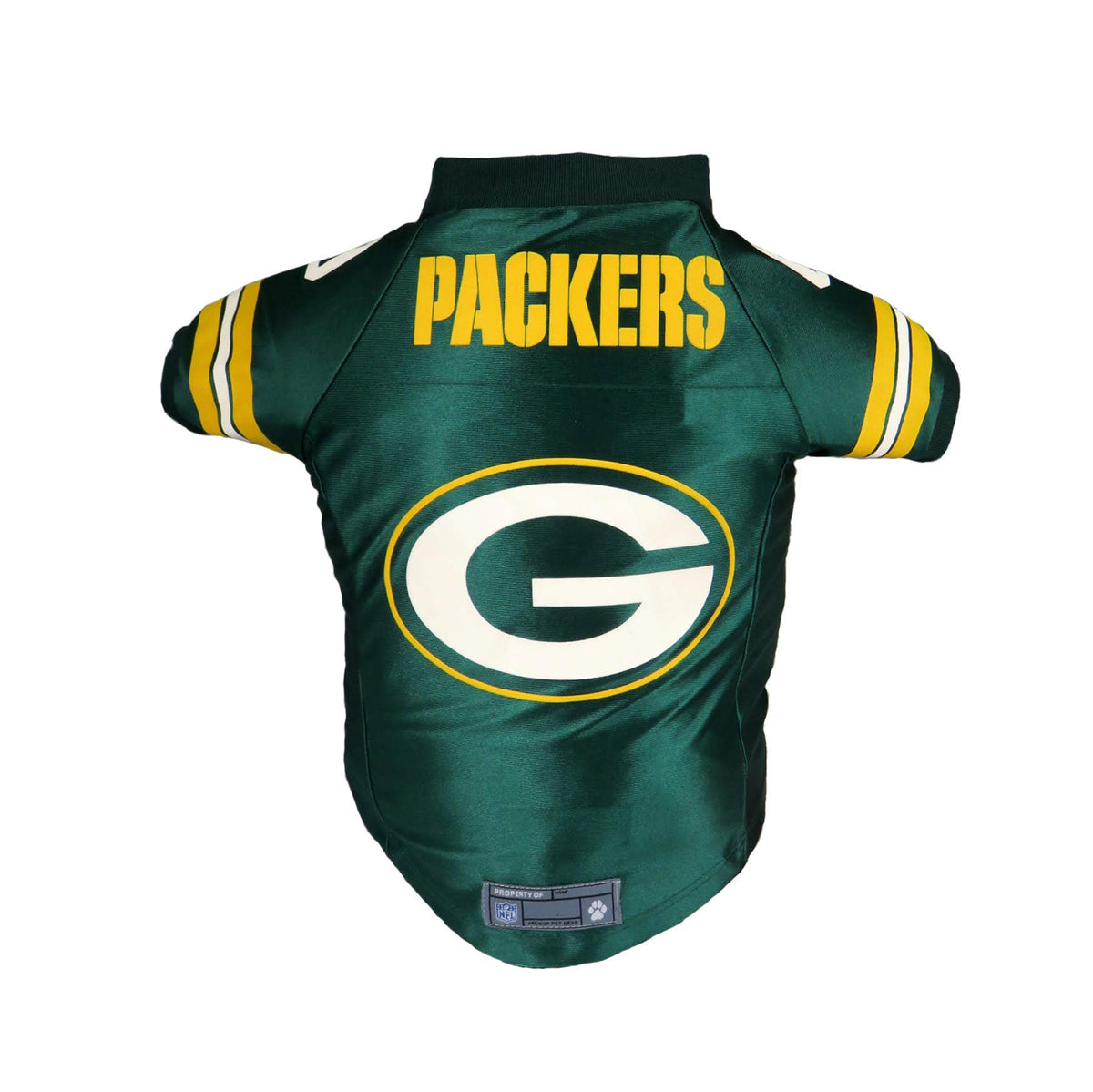 Littlearth Unisex-Adult Nfl Green Bay Packers Premium Pet Jersey, Team Color, X-Small