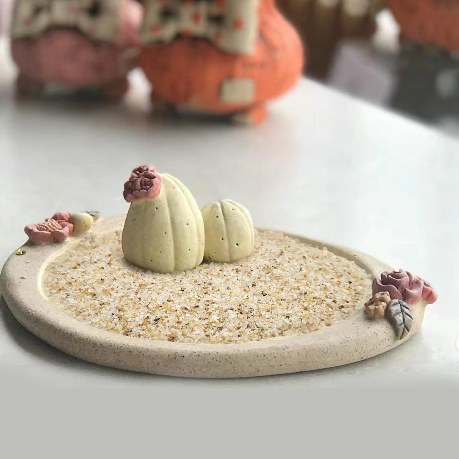 FANTIAN 5 lbs Aquarium Silica Sand. 0.4-0.8 mm Mini Gravel Substrate for Fish Tank, Plants Potted, Fire Pits, Candle, Vase Fille