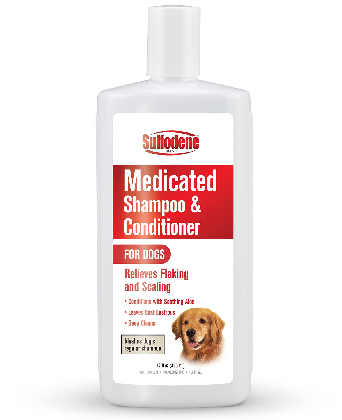 Sulfodene Medicated Shampoo & Conditioner For Dogs 12Oz