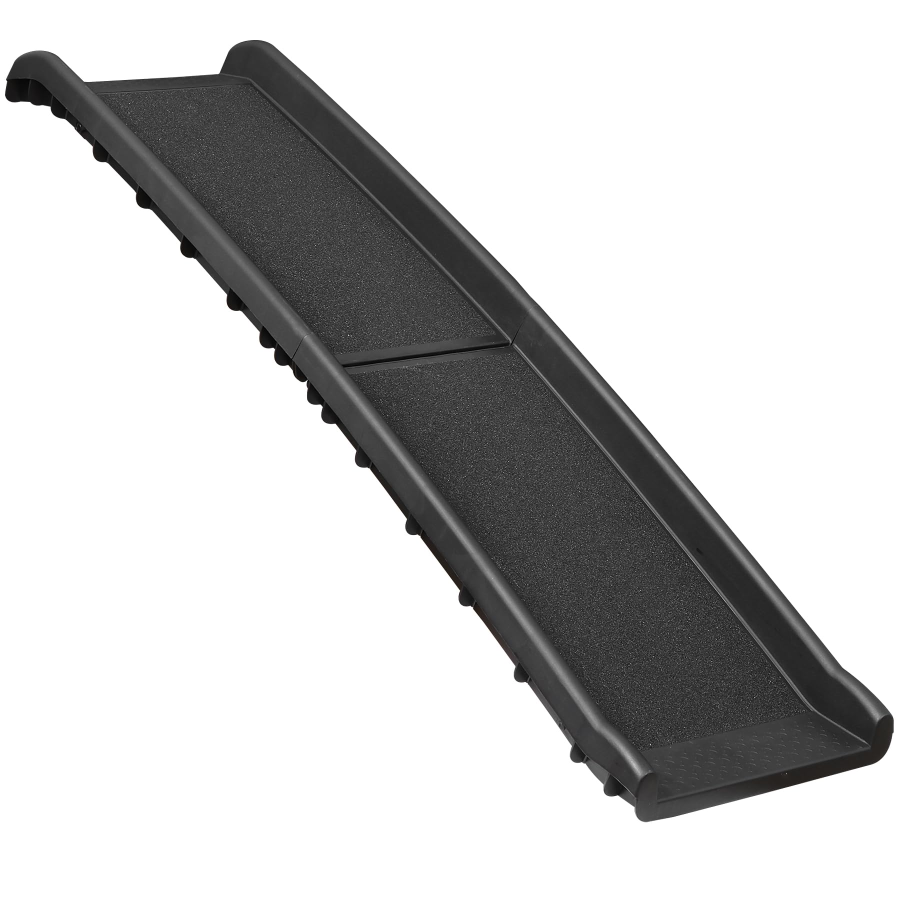 Epetlover 62 Inches Folding Dog Ramp For Cars Trucks Suvs Portable Pet Ramps For Large Dogs Non-Slip Stairs Step Ladder With Rai