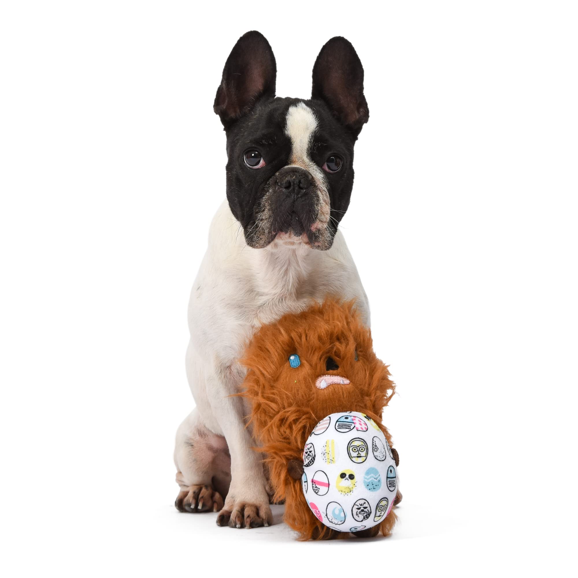Star Wars Easter 9' Chewbacca Rebel Egg Squeaker Pet Toy | 9” Jumbo Plush Squeaker Easter Chewbacca Pet Toy | Toy For Dogs Easter Stuffed Chewbacca 9 Inch