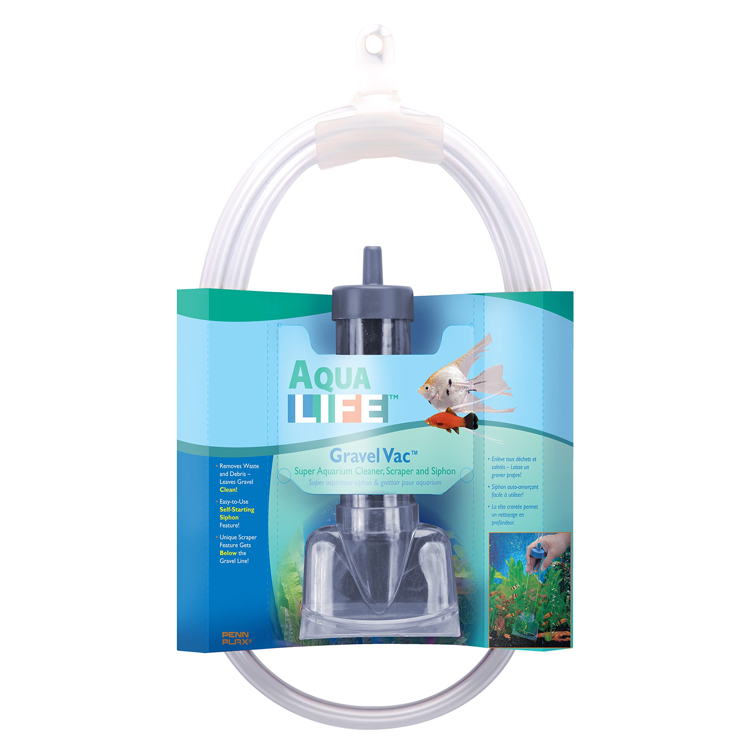 Penn-Plax Gravel Vacuum For Aquariums | Make Cleaning And Tank Maintenance Quicker And Easier (Gv5)