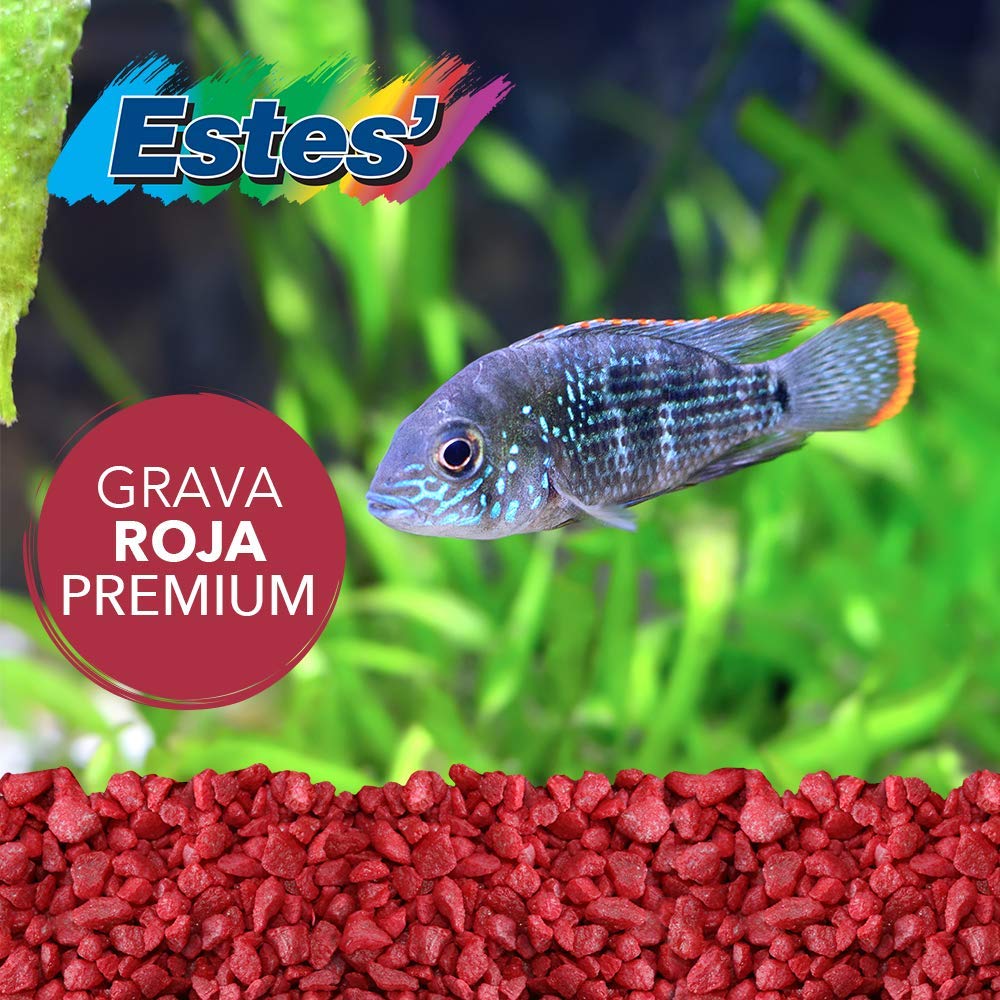 Spectrastone Special Red Aquarium Gravel For Freshwater Aquariums, 5-Pound Bag