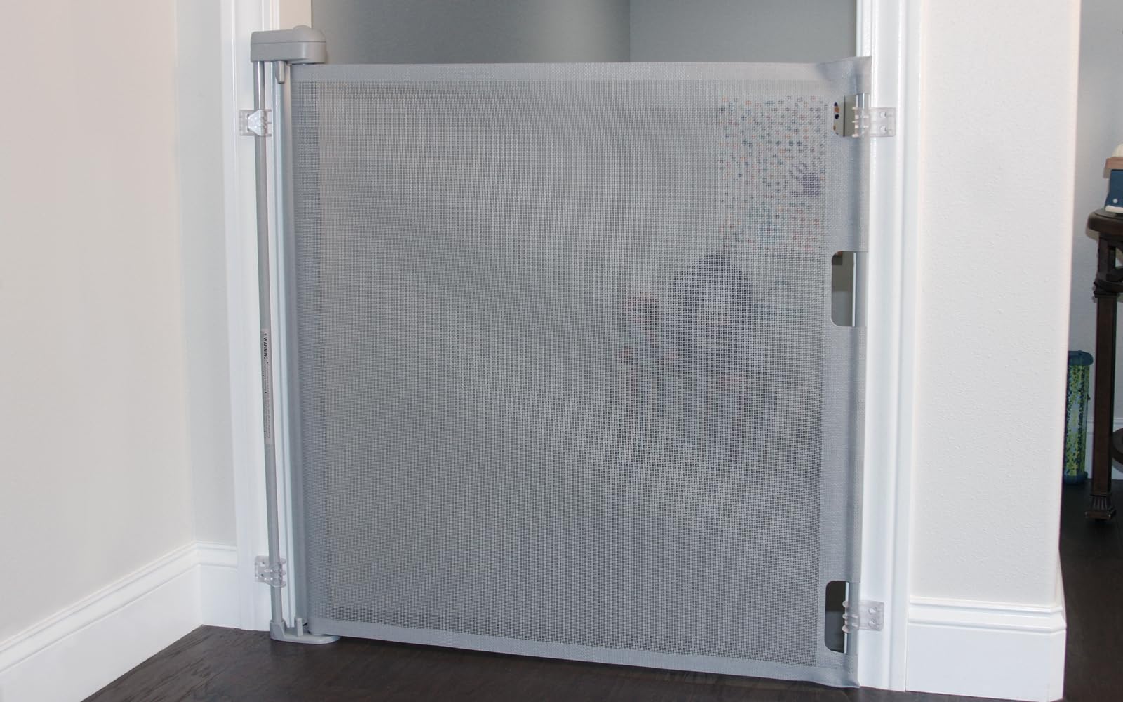 Retract-A-Gate 72 Gray: The Original and only Made in USA Retractable Baby, Dog, & Cat Gate