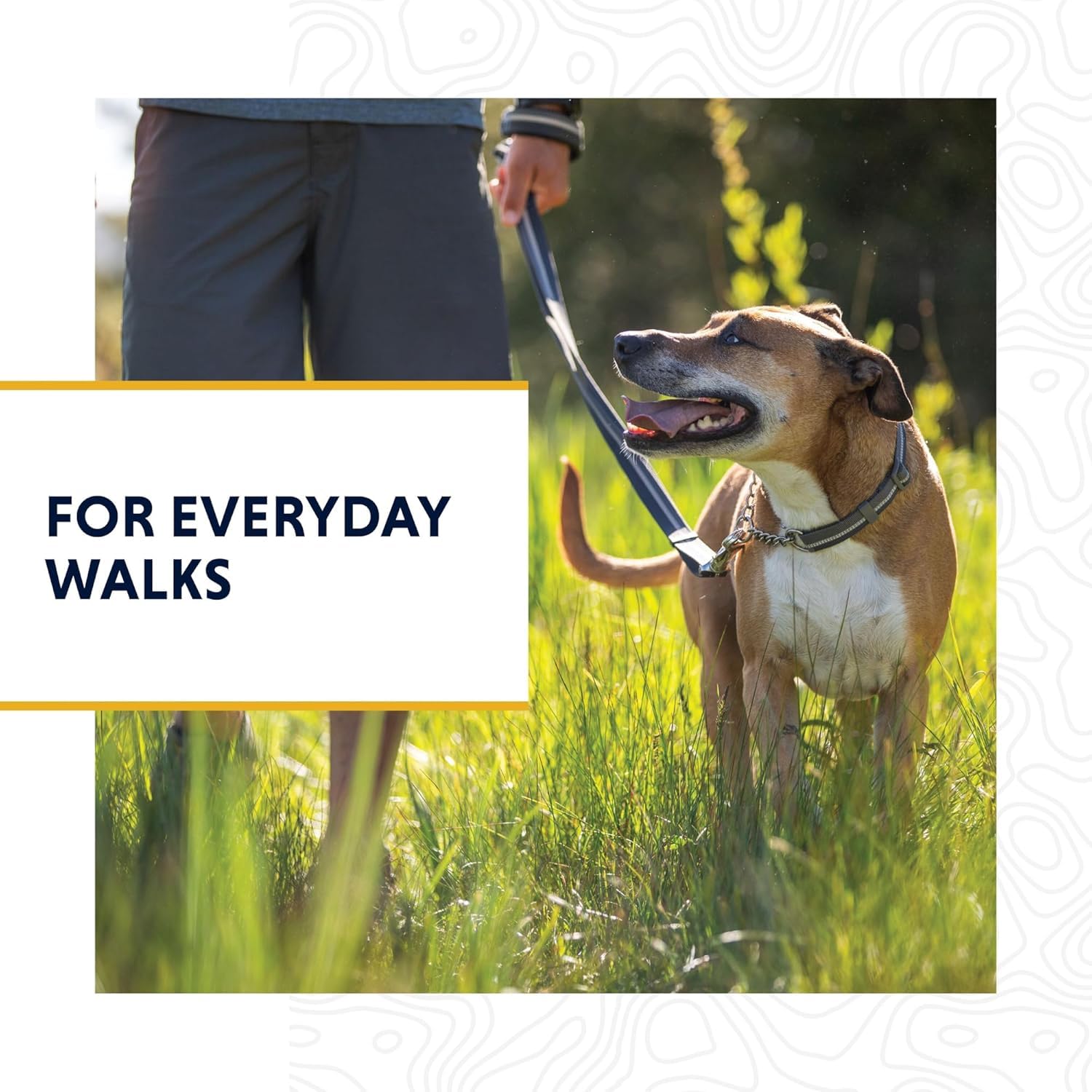 Ruffwear, Chain Reaction Dog Collar, Martingale Style For On-Leash Walking, Basalt Gray, 20''-26''