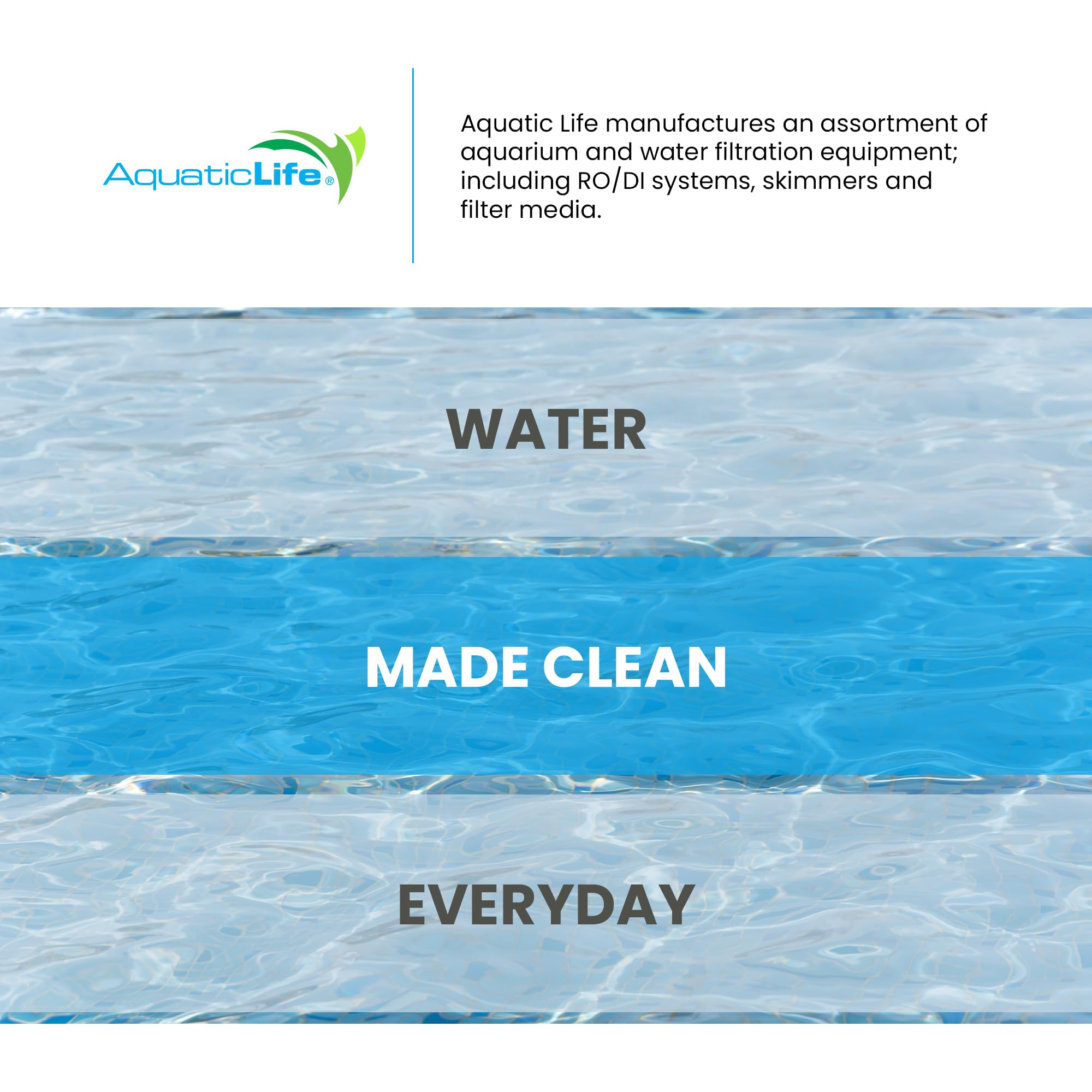 Aquaticlife 10'' X 2.5'' Translucent Refillable Reusable Water Filter Cartridge For Di Resin And Other Media