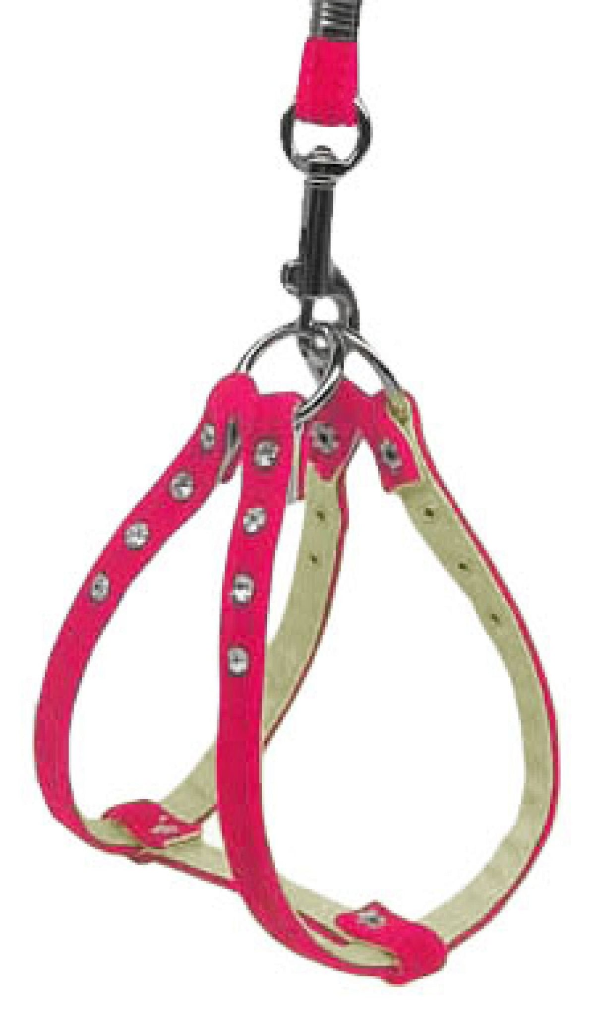 Mirage Pet Product Velvet Step-in Harness Pink VL 12