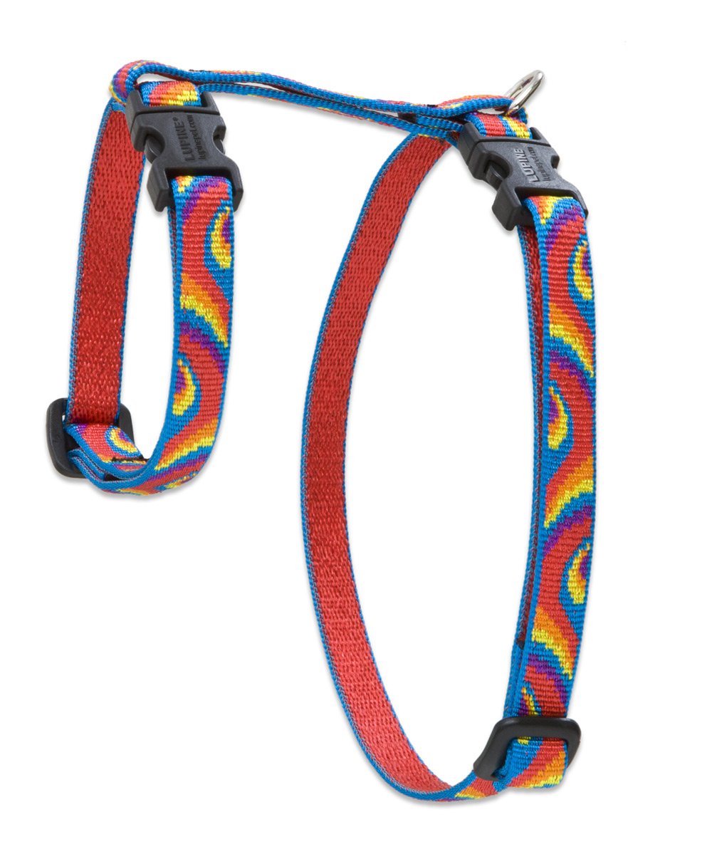 Lupinepet Originals 1/2' Lollipop 12-20' H-Style Harness For Small Pets