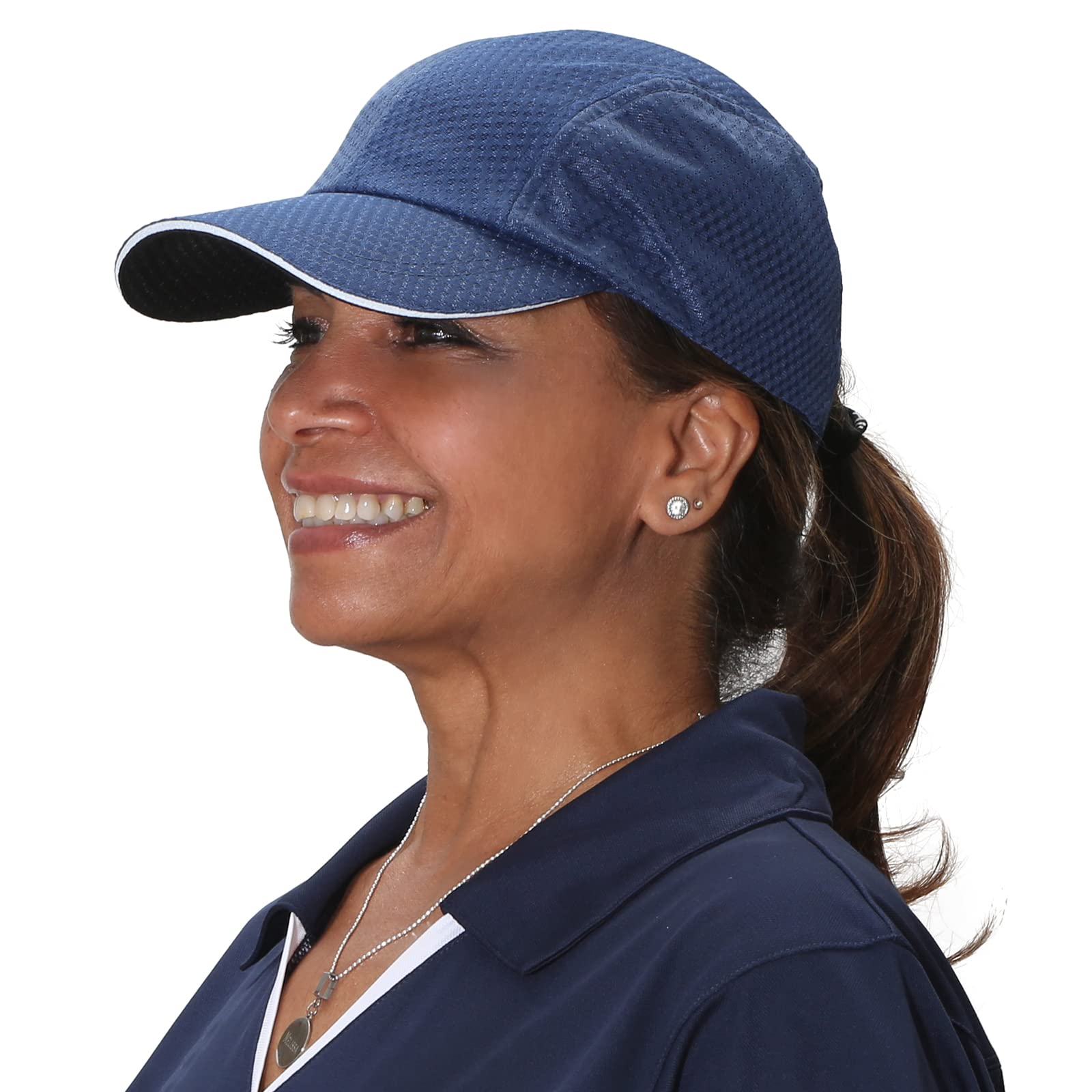 TrailHeads Womens Race Day Running cap-Performance Hat - Navy