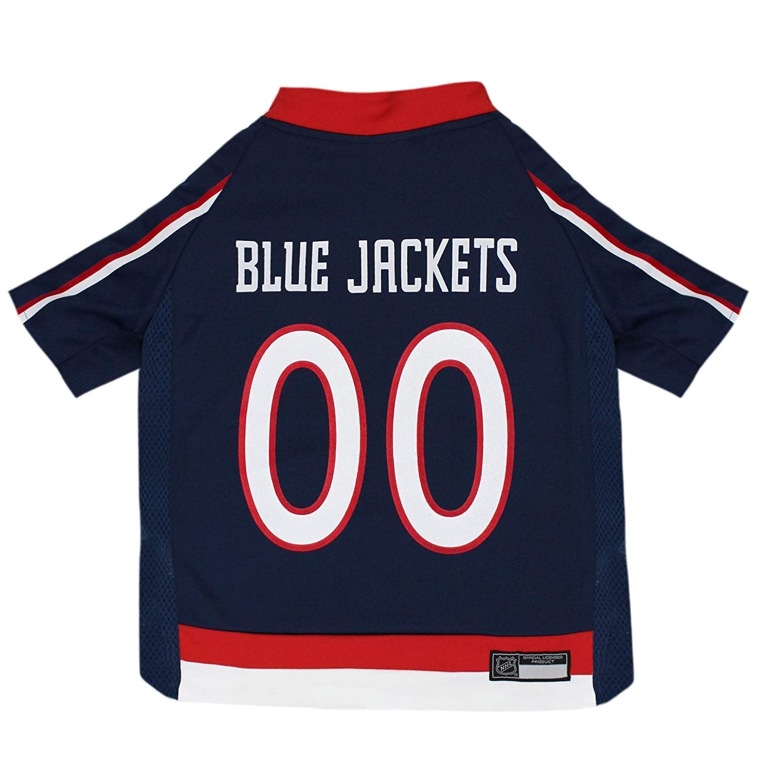 Pets First NHL Columbus Blue Jackets Jersey for Dogs & Cats, X-Small. - Let Your Pet be a Real NHL Fan!