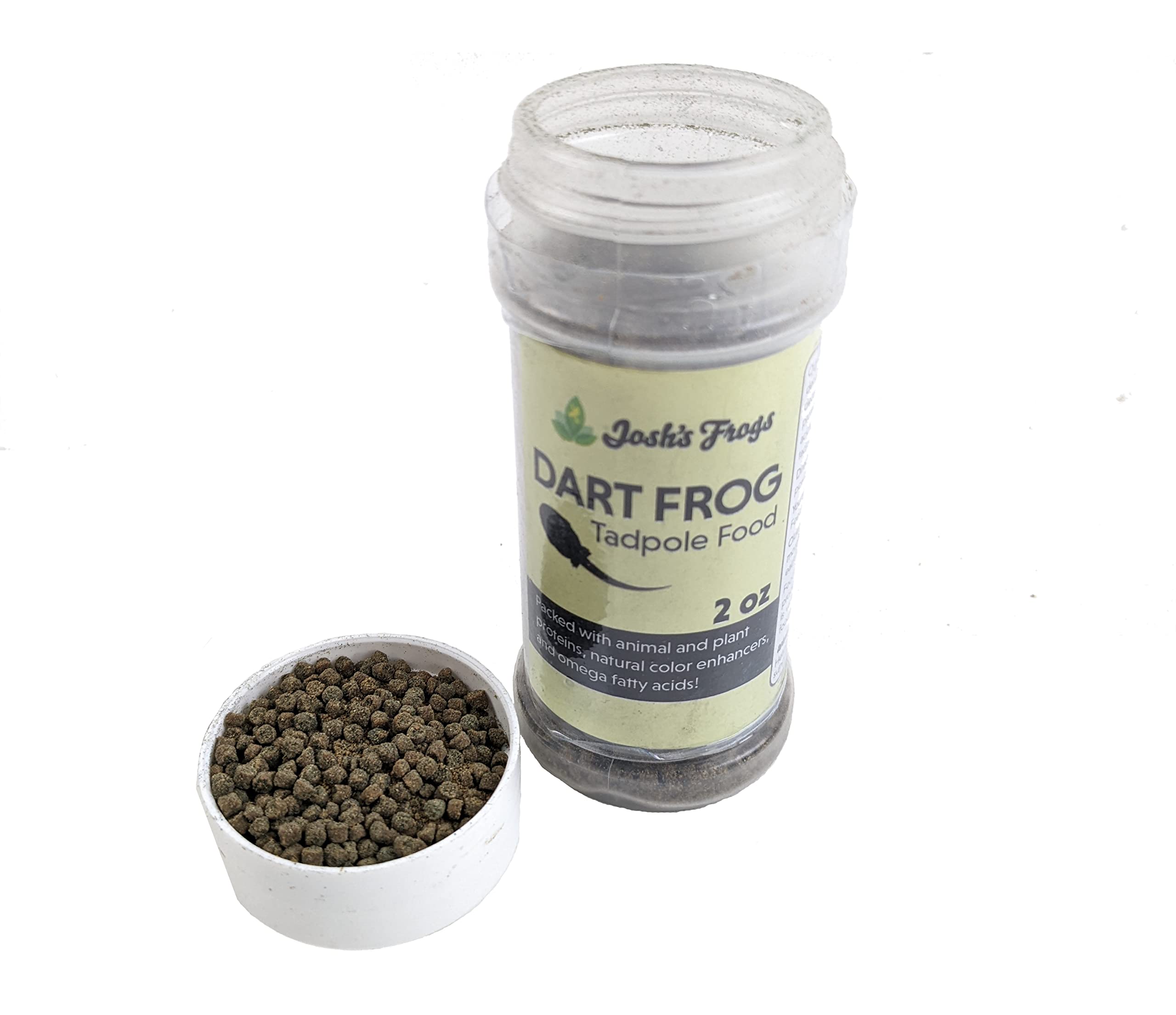 Josh's Frogs Dart Frog Tadpole Food - 2 oz (Pack of 1) - Ideal Nutrition for Dart Frog Tadpoles