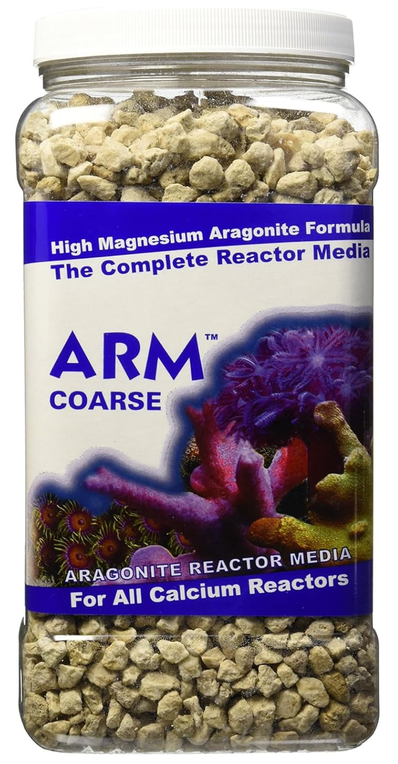 Carib Sea ACS00529 Arm Reactor Coarse Filter Media for Aquarium, 1-Gallon