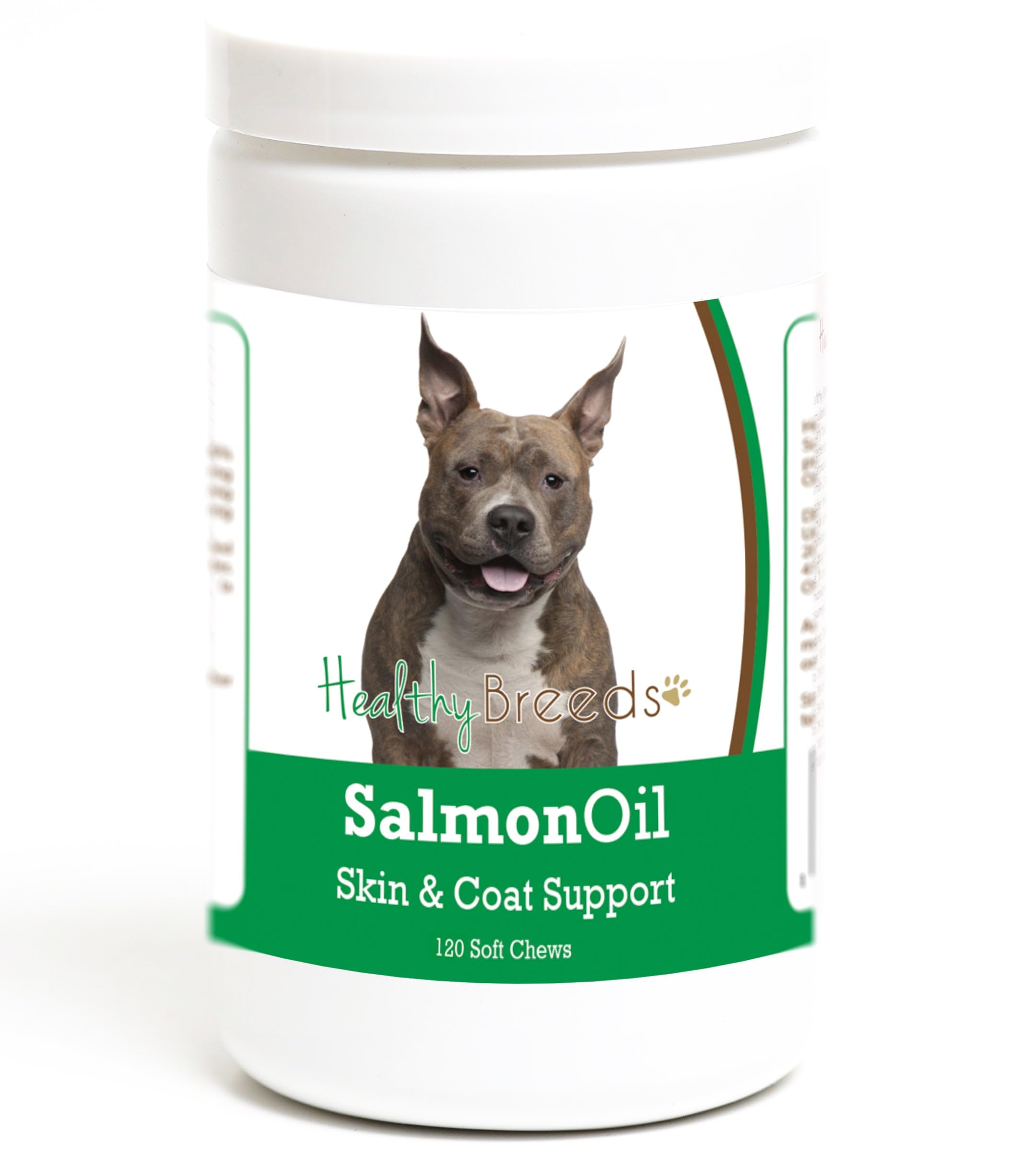Healthy Breeds American Staffordshire Terrier Salmon Oil Soft Chews 120 Count