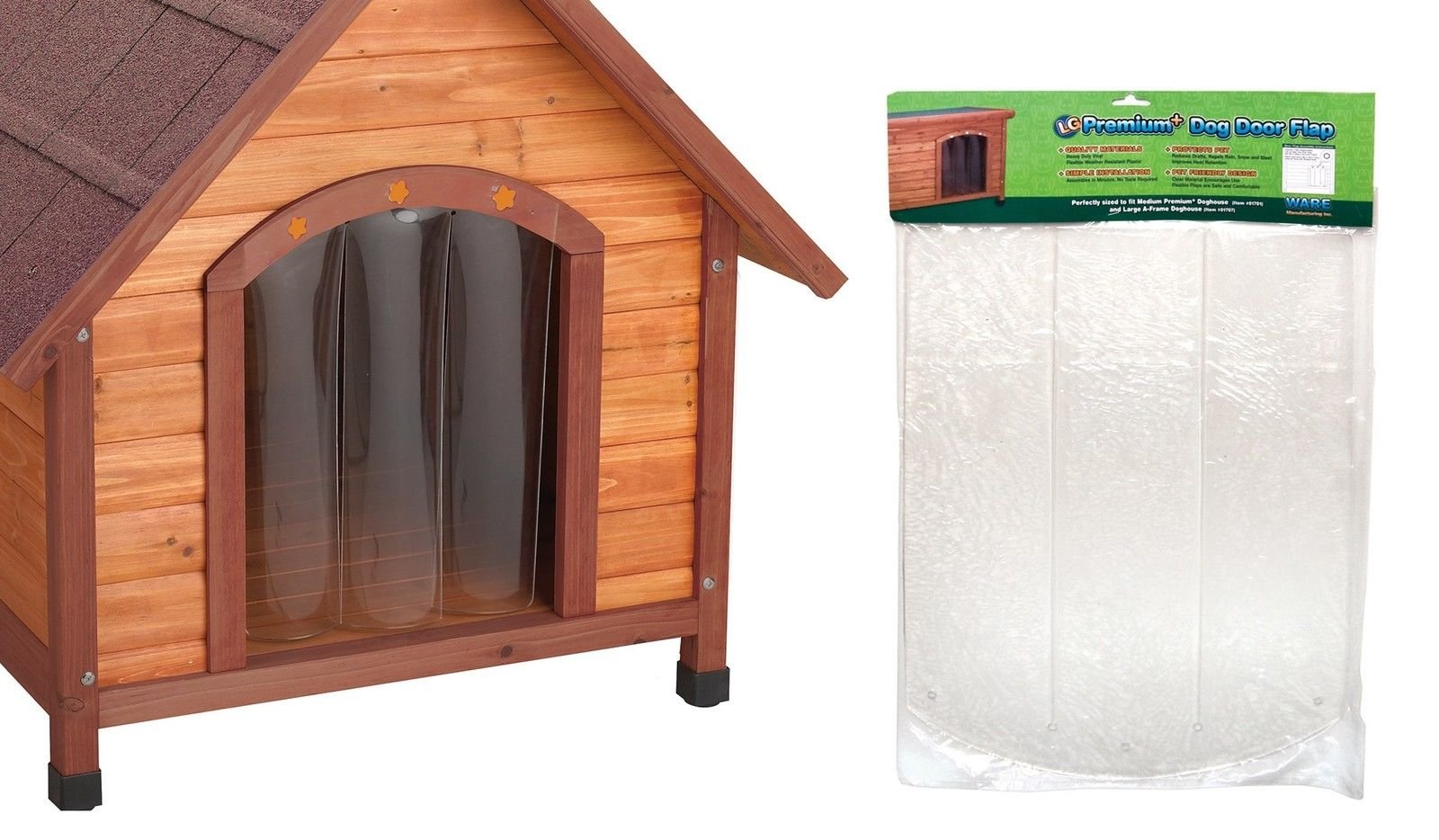 Ware Manufacturing Premium Plus Vinyl Dog Or Pet Door - Extra Large