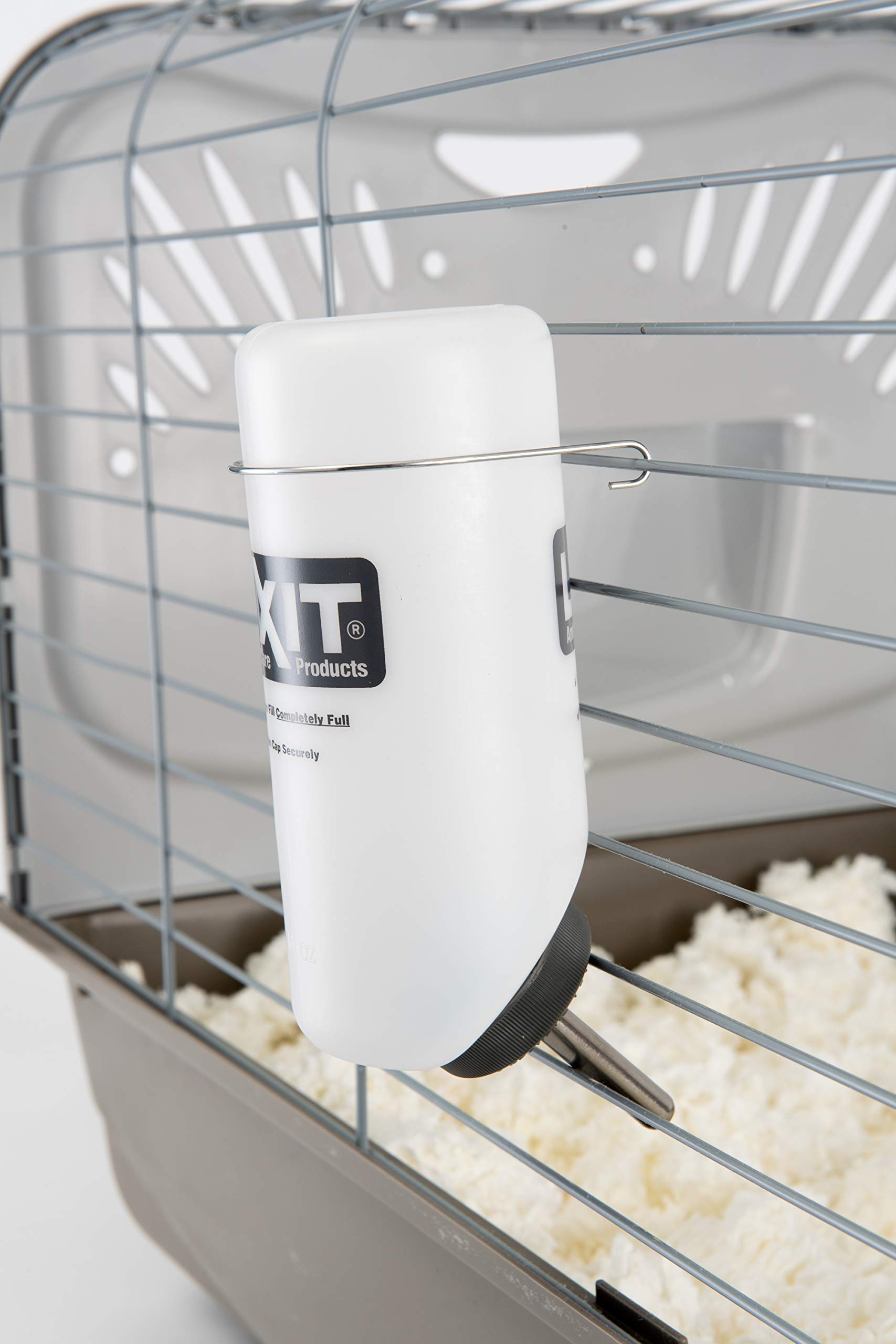 Lixit Pet Wide Mouth Water Bottle (16 Oz), Translucent, 8802