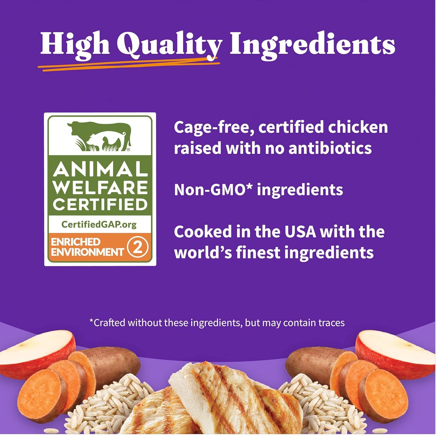 Halo Holistic Small Breed Dog Food, Cage Free Chicken & Brown Rice Recipe, Healthy Grains Dry Dog Food, Complete Digestive Healt