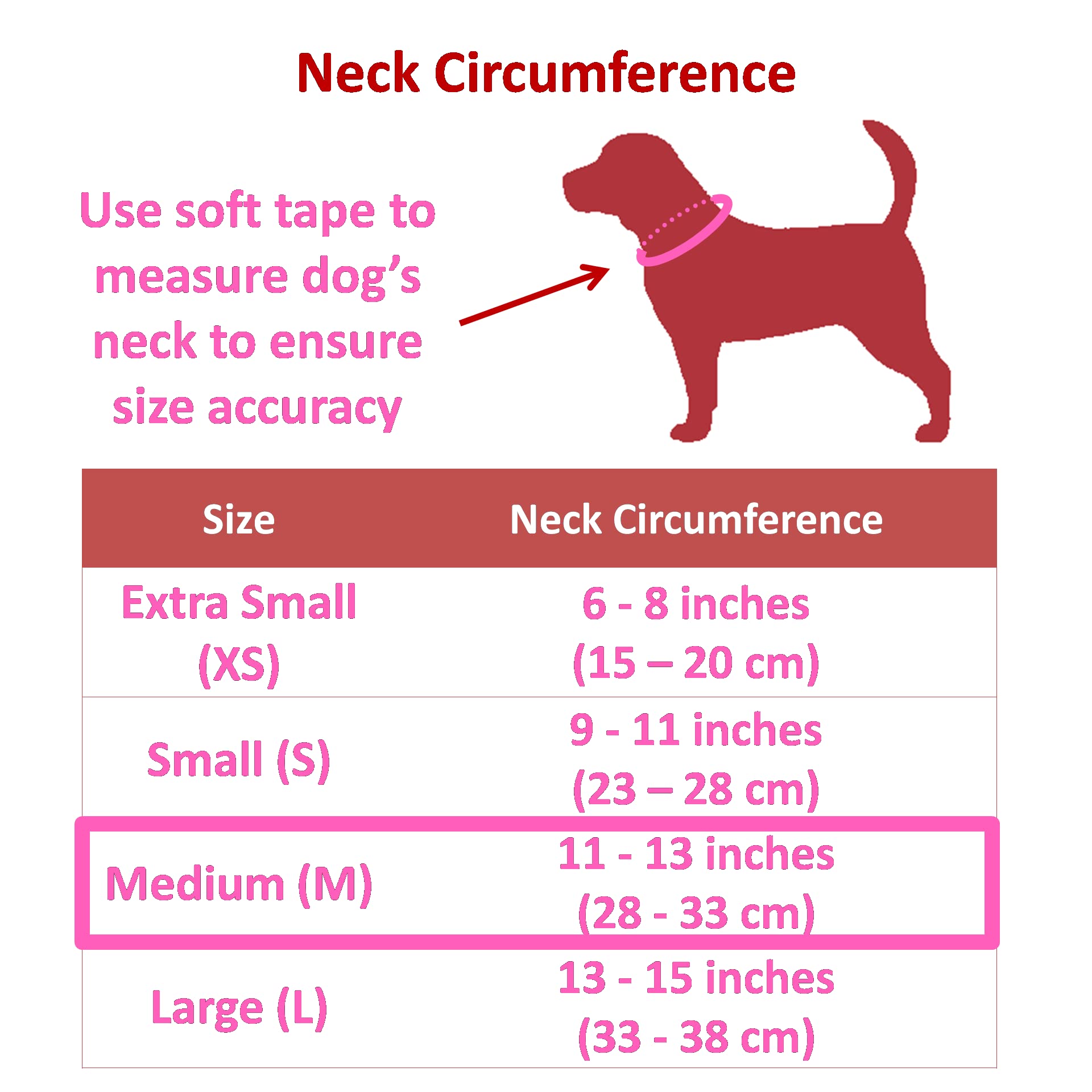 BusyPet Inflatable Dog Neck Donut Collar - Fleece Recovery Collar for Dogs, Medium Size, Donut Design