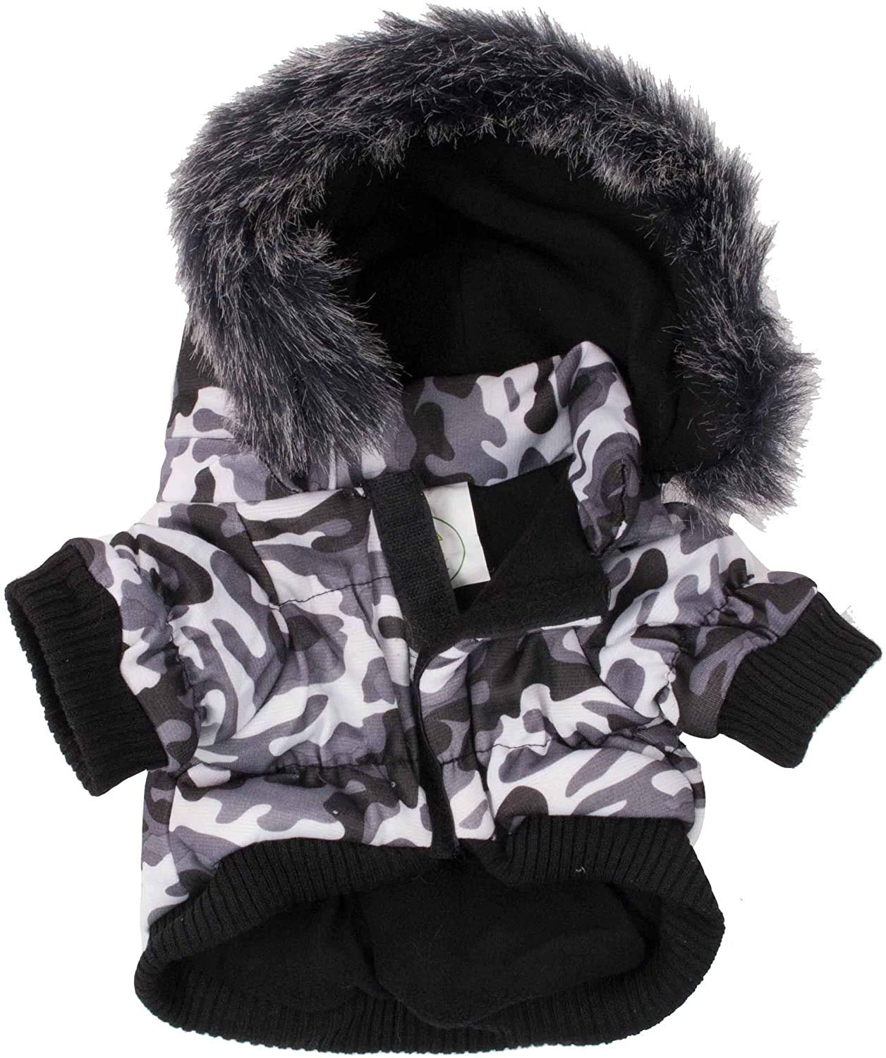 Fashion Pet Parka Coat - Deer Patttern--Small