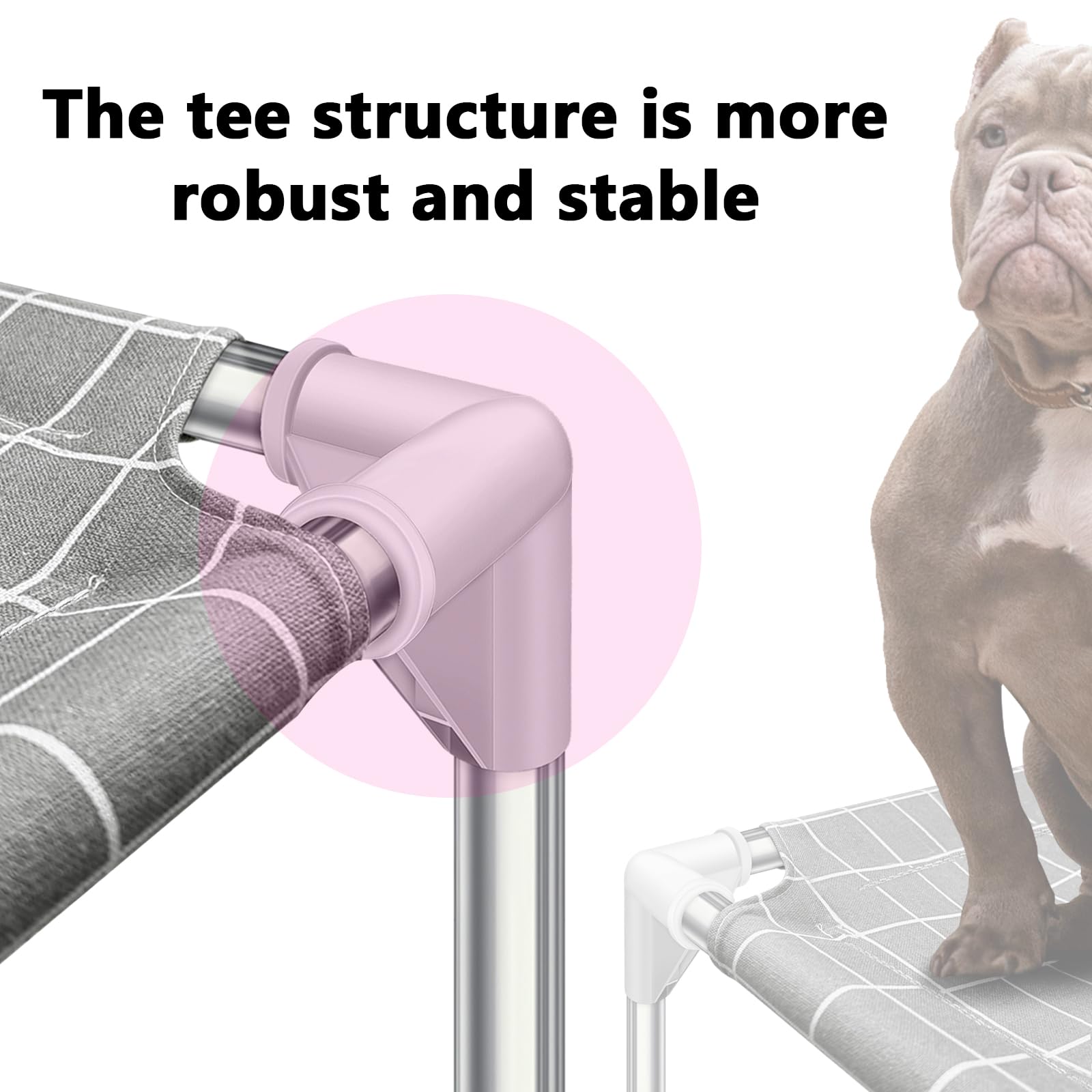 Elevated Dog Bed Pet Cot - Dog Cots Beds For | Detachable Raised Cat Dog Pet Bed, Xl