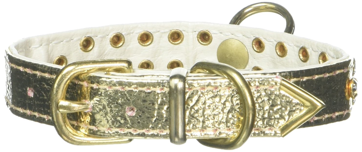 Dog, Puppy & Pet Collar, 31 Clear Crystal Jewelry Set Gold 10