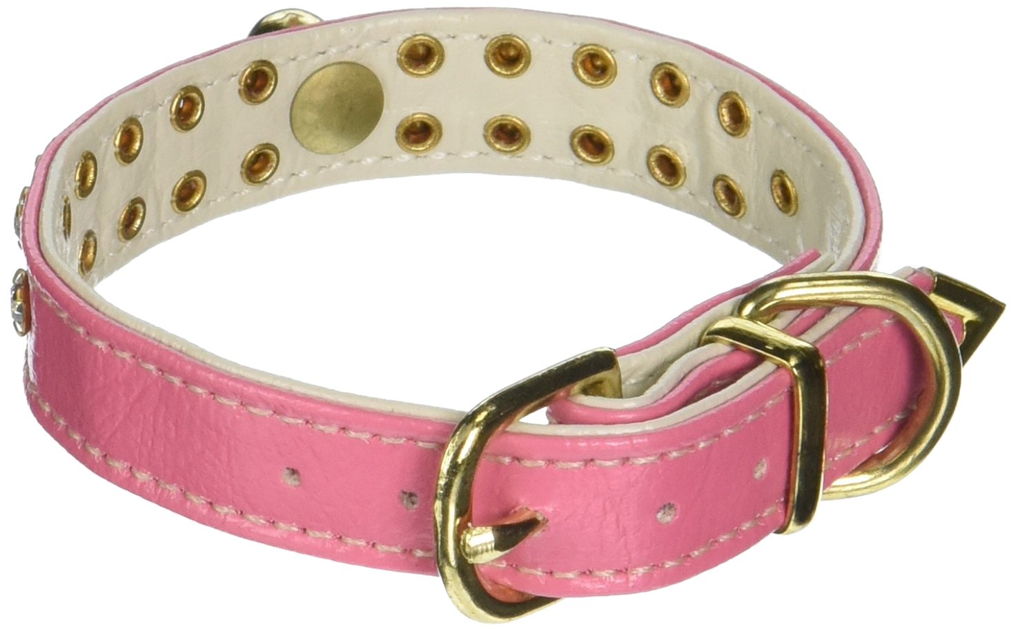 Dog, Puppy & Pet Collar, 31 Clear Crystal Jewelry Set Pink 10