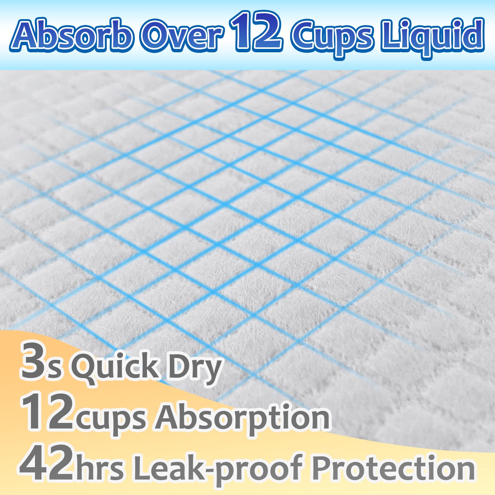 Dogcator Dog Pee Pads Extra Large 30'X36', 30 Count Thicken Xxl Puppy Pads, Heavy Absorbent Pee Pads For Dogs, Piddle Pads Extra Large For Indoor, Outdoor Use