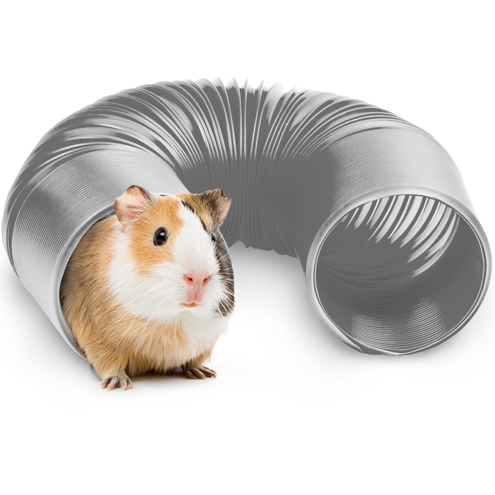Guinea Pig Tunnels And Hamster Tubes - Fun Ferret Tunnels - Ideal Rat Cage Accessories - Collapsible Guinea Pig Toys For Boredom