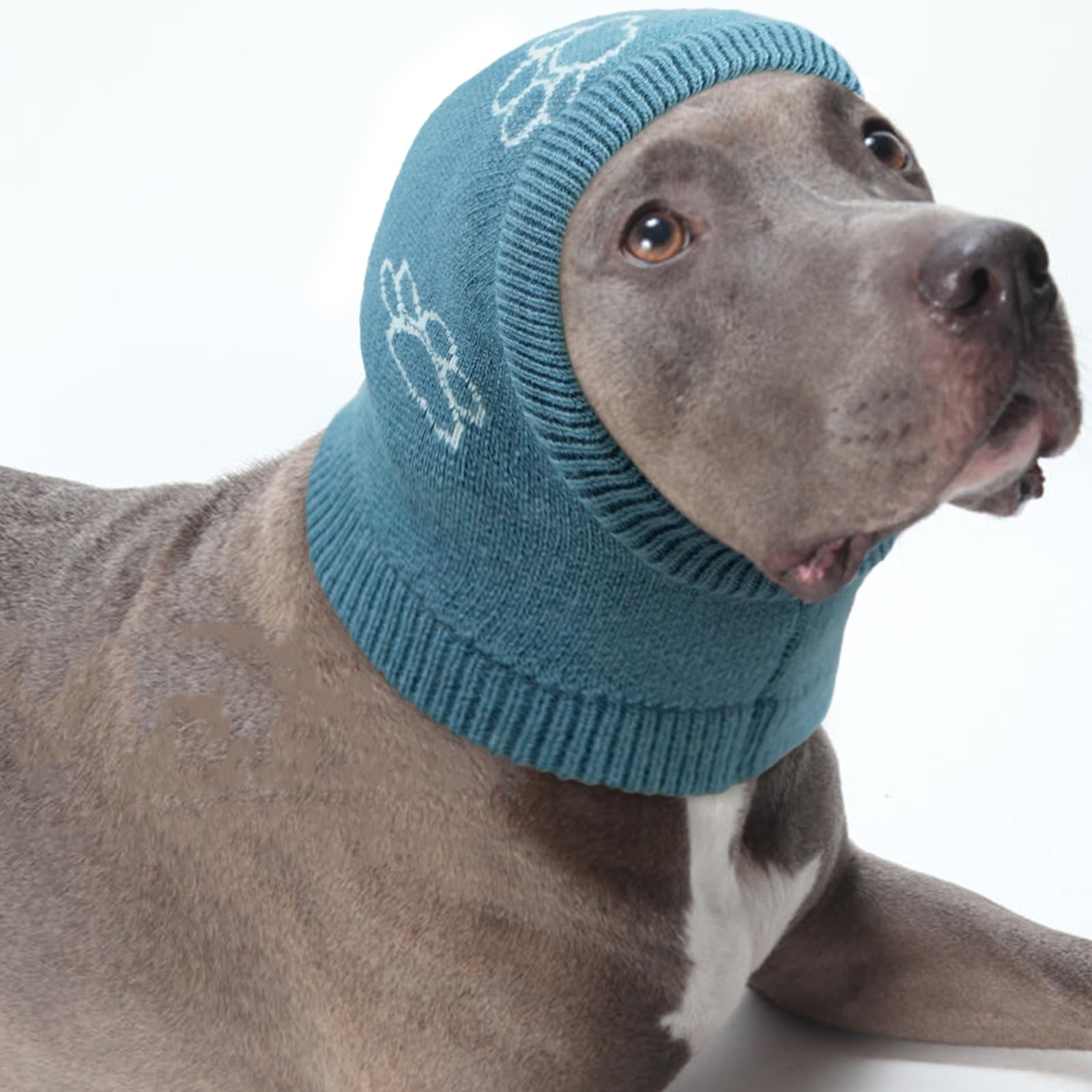 Nanaki Dog Hats Dog Calming Hoodie Dog Ear Covers Dog Head Cover Dog Ear Protector Hematomas Ear Wraps For Dogs No Shake Ear Wra