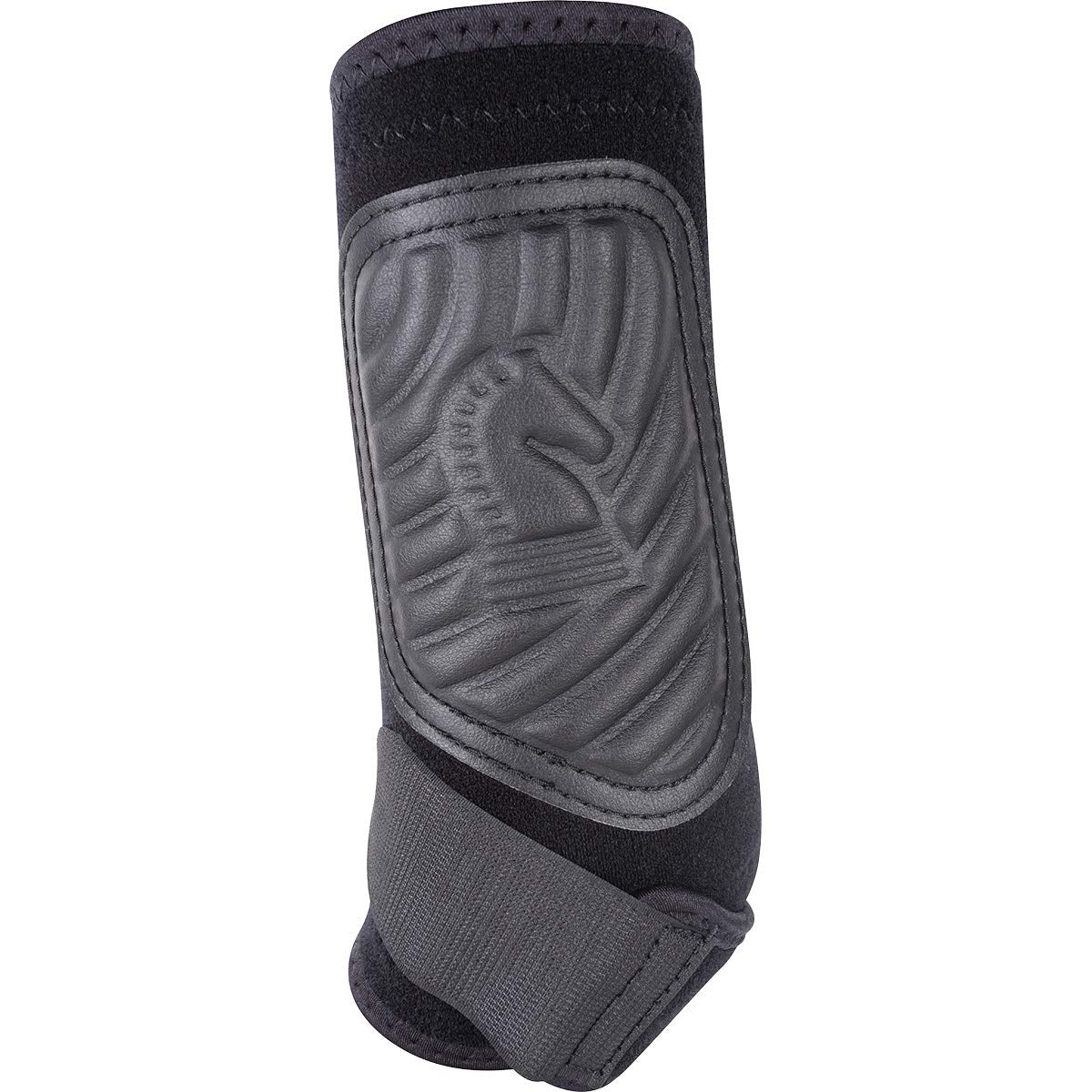 Classic Equine Classicfit Sling Boots, Front (Black, Medium)