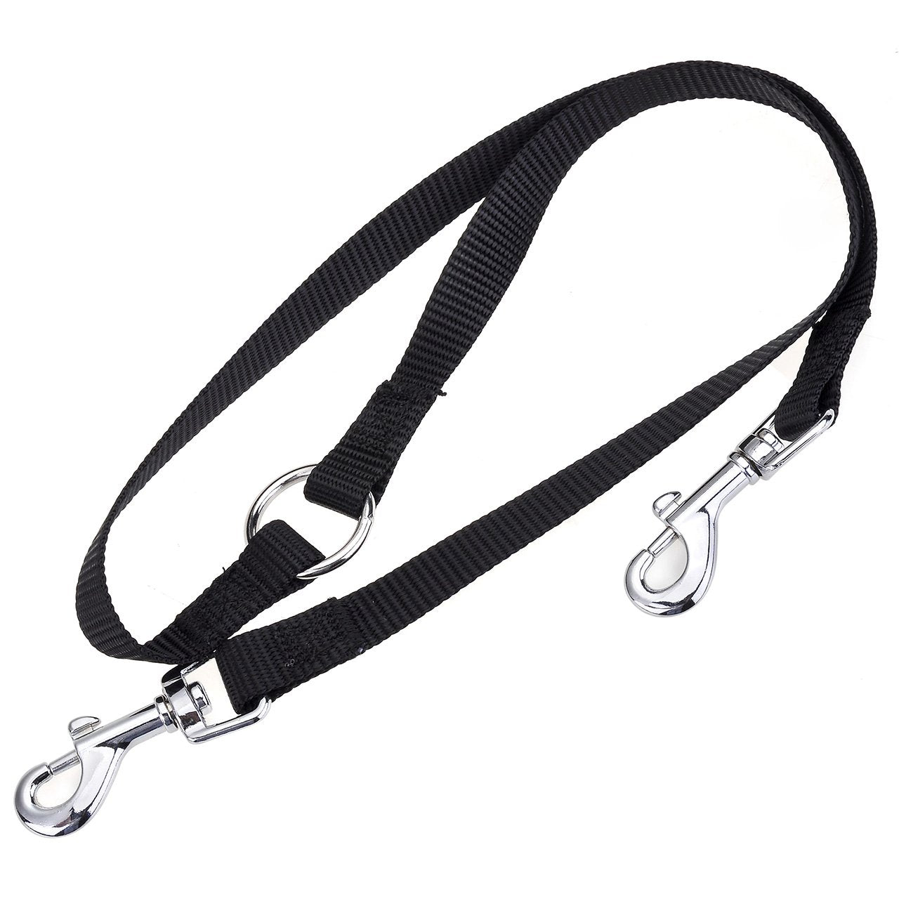 Cozycabin Dual Durable Dog Leash Strap No-Tangle For 2 Dogs Cats Small Pets For Walking Running And Training