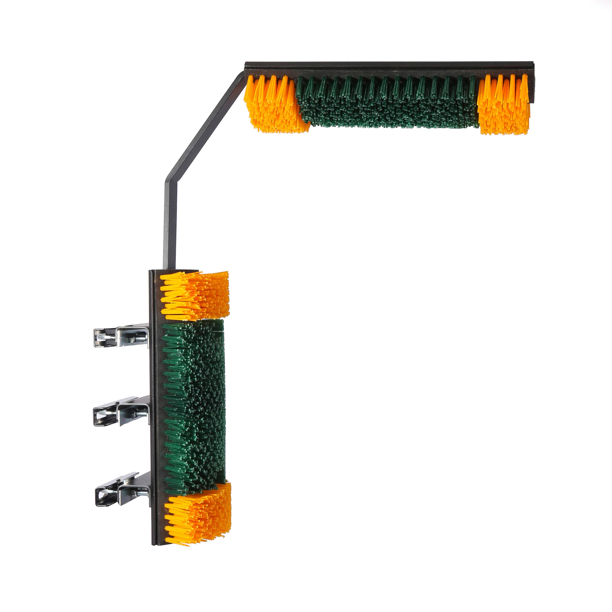 2-Way Livestock Scratching Brush, Heavy Duty Dual-Sided Cow & Horse Grooming Brush, Coat Care & Stress Reduction Scratcher for H