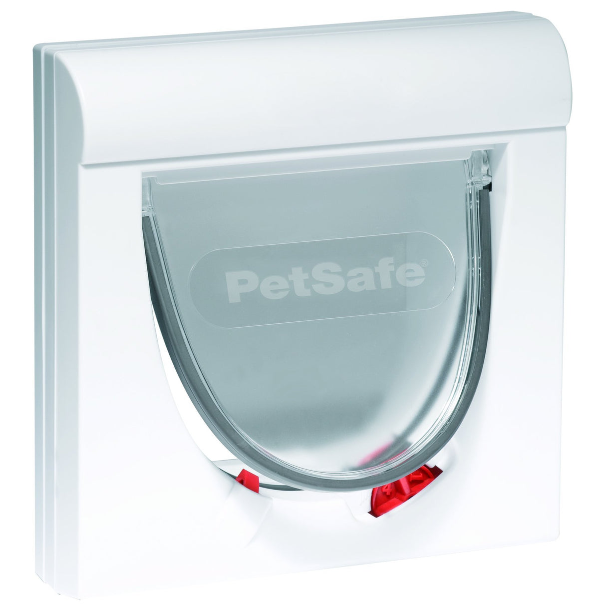 Petsafe Staywell, Magnetic Classic Cat Flap, Exclusive Entry, 4 Way Locking - White