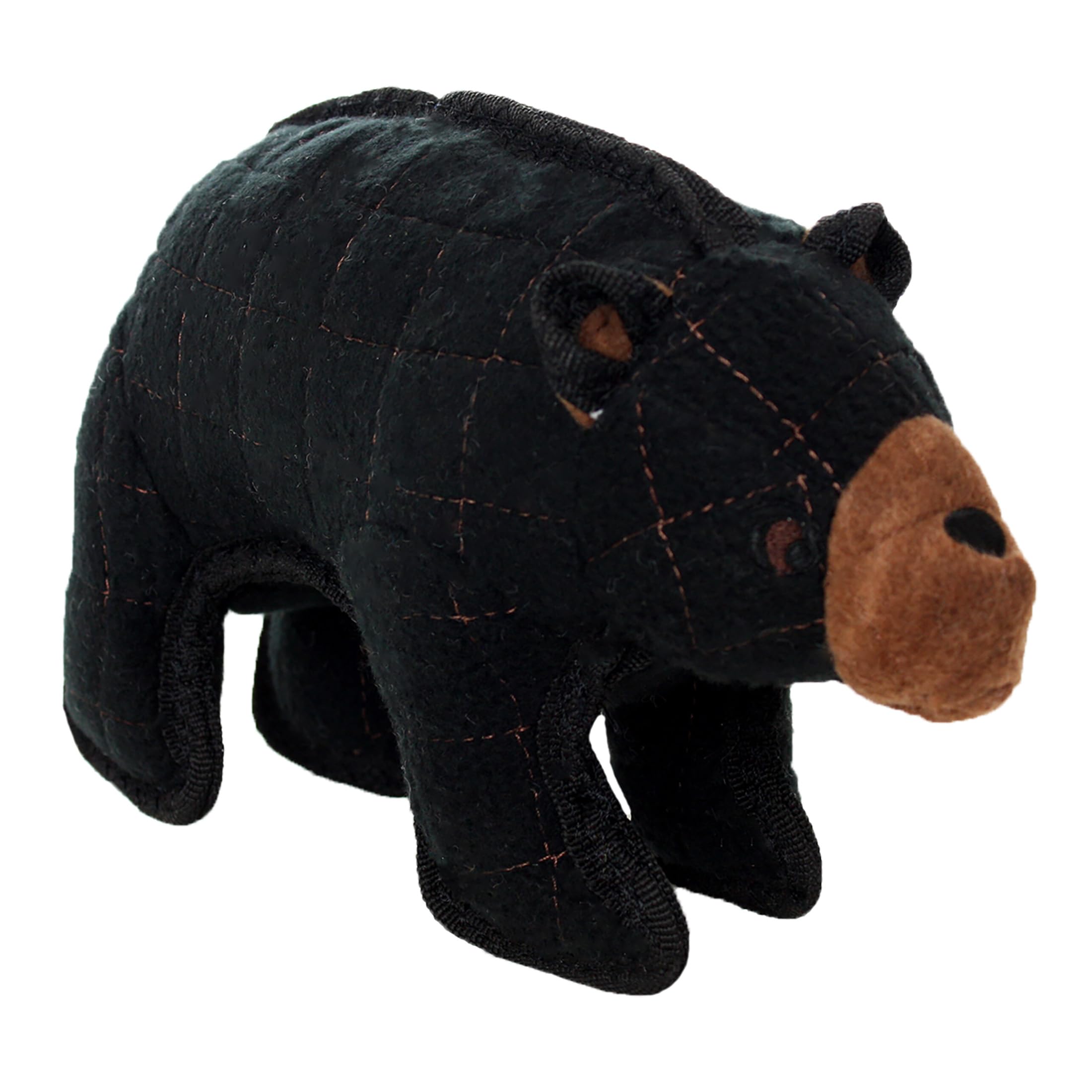 TUFFY - Original : Bear Dog Toy : Ultra Durable Plush Dog Toy with Multiple Layers & Reinforced Seams, Washable and Floats, Orig