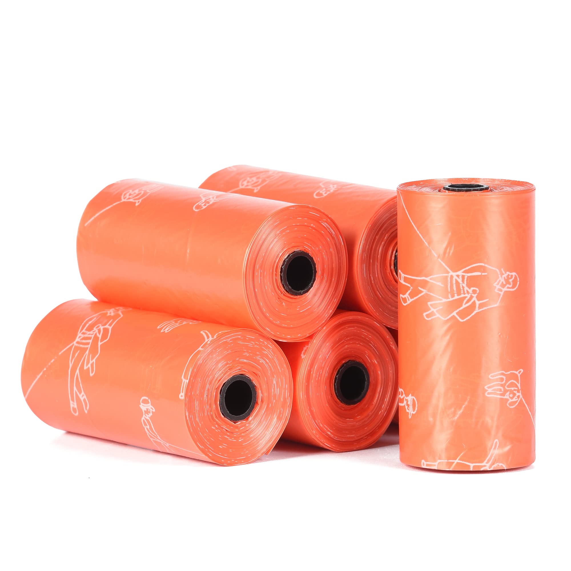 Glad For Pets Large Dog Waste Bags, Scented, Tear-Resistant, 6 Rolls | Heavy Duty Dog Poop Bags For Fast And Easy Dog Waste Cleanup | 6 Rolls Waste Bags, 90 Bags Total