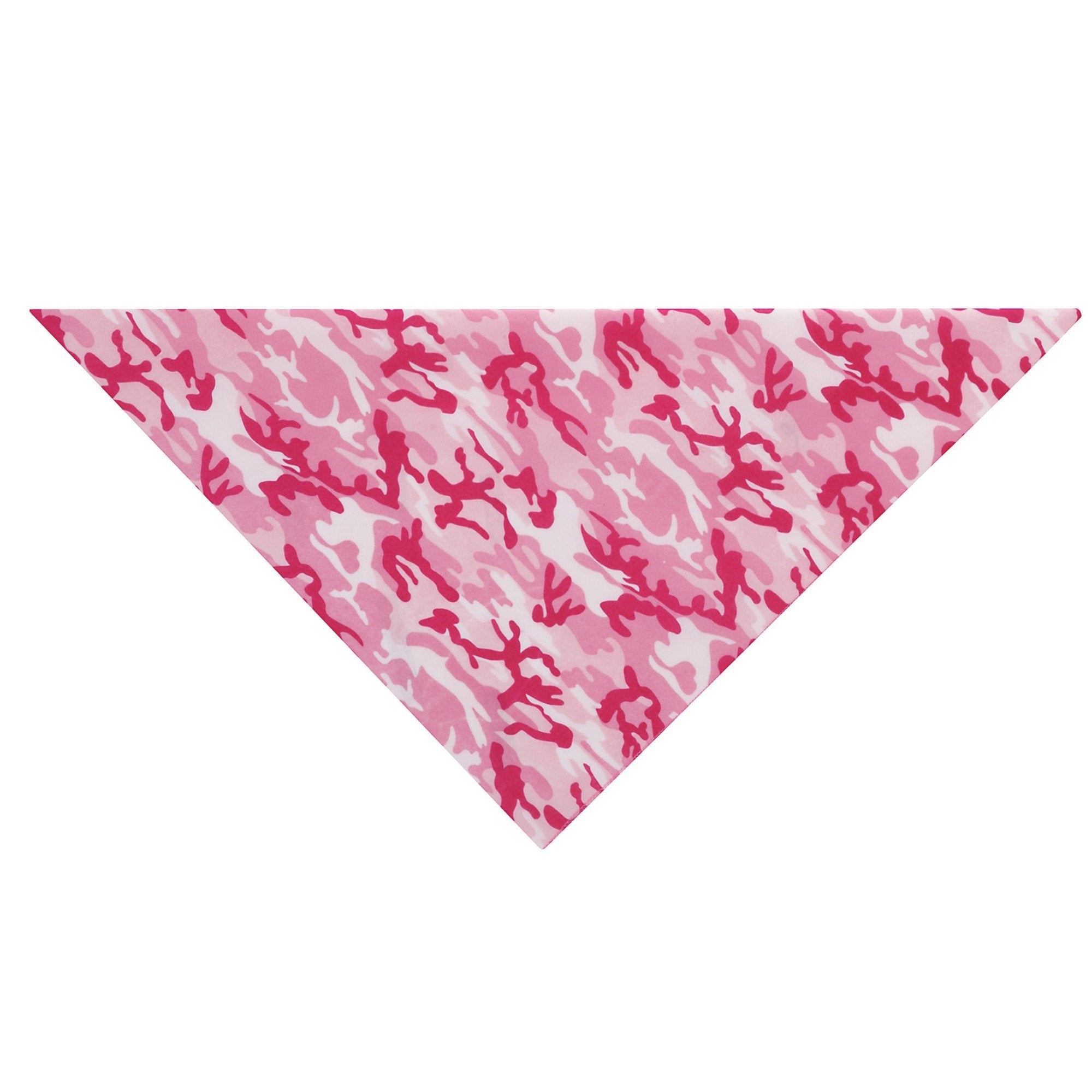 Aria Camo Bandanas For Dogs, Pink