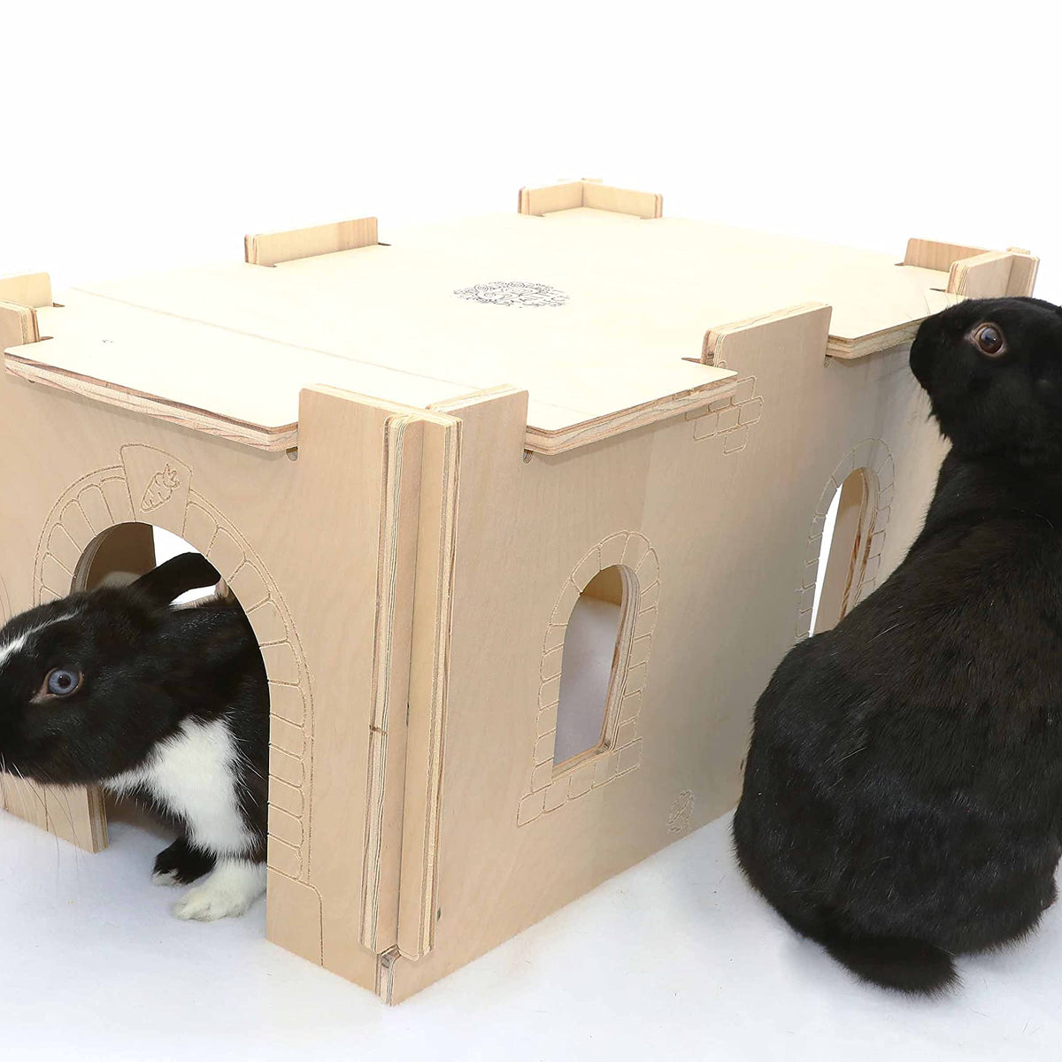 Small Pet Habitat Hideout-Tunnel, Rabbits, Guinea Pigs, Other Small An ...