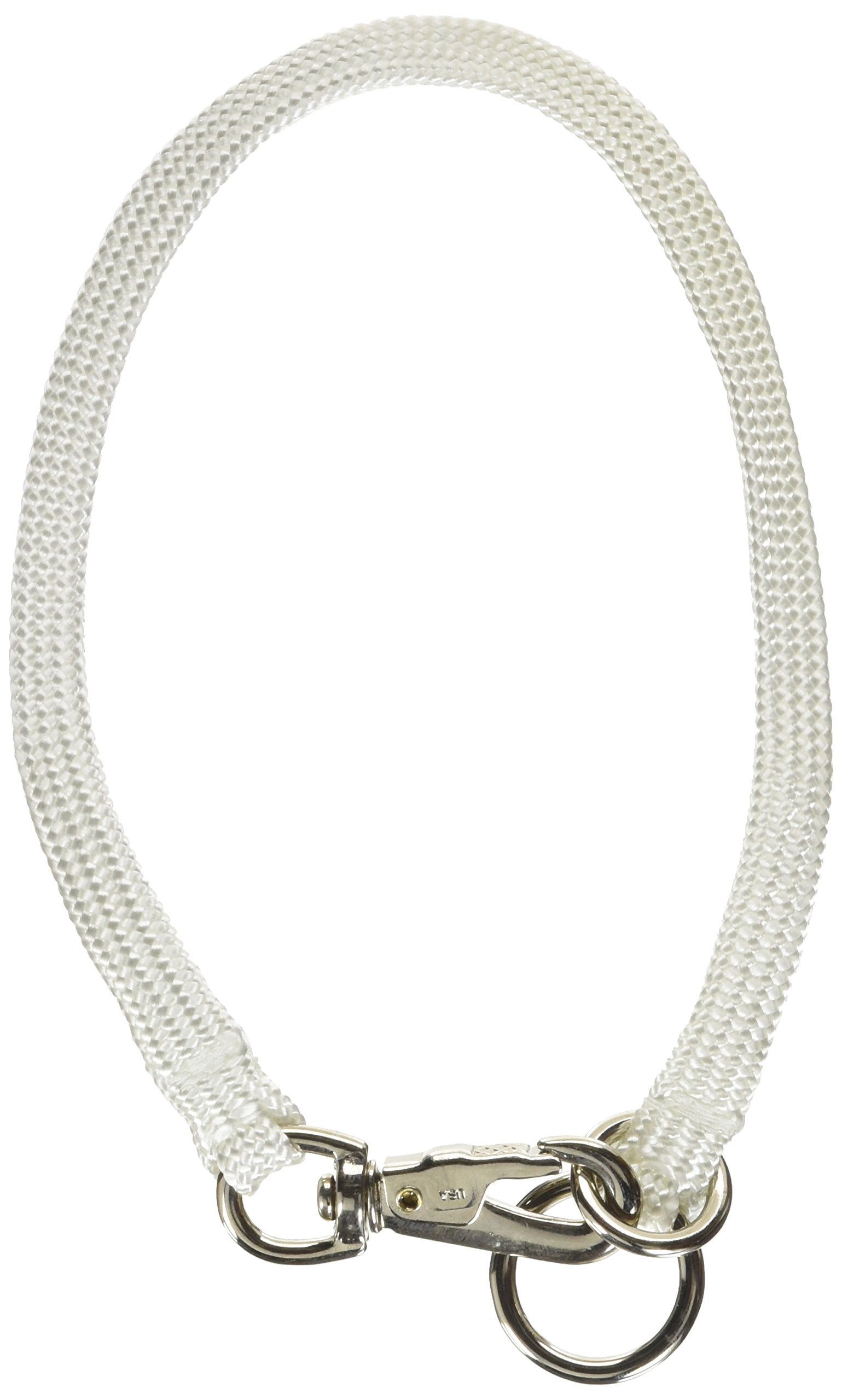 Resco Usa-Made Nylon Snap Choke Collar 16', White