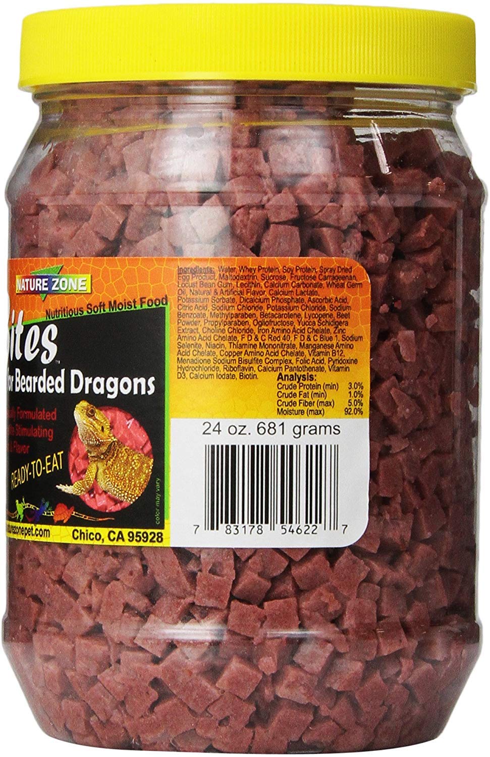 Nature Zone Nutri Bites for Bearded Dragons 24 oz - Pack of 3