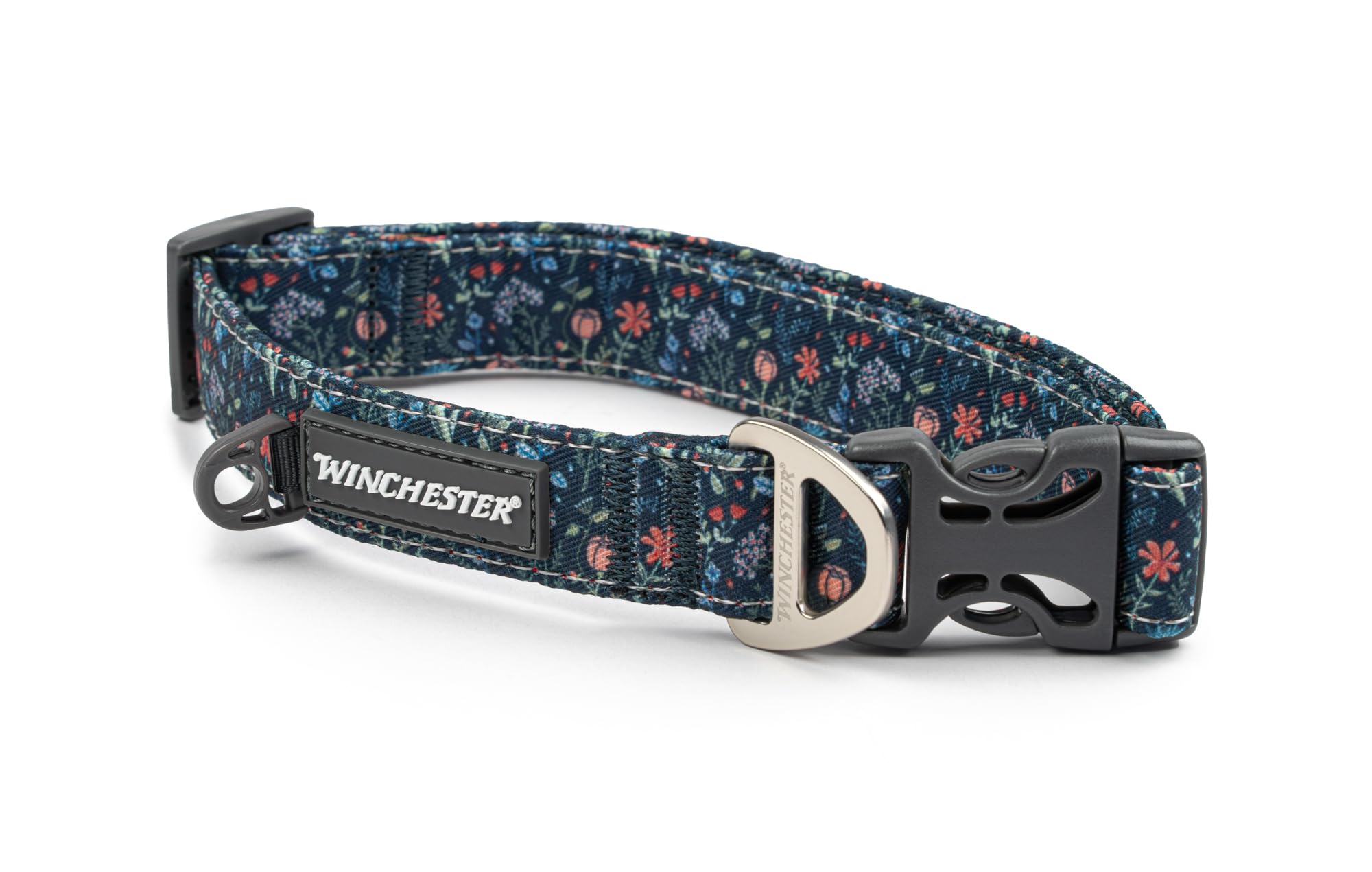 Winchester Printed Designer Dog Collar, Botanical Garden, L