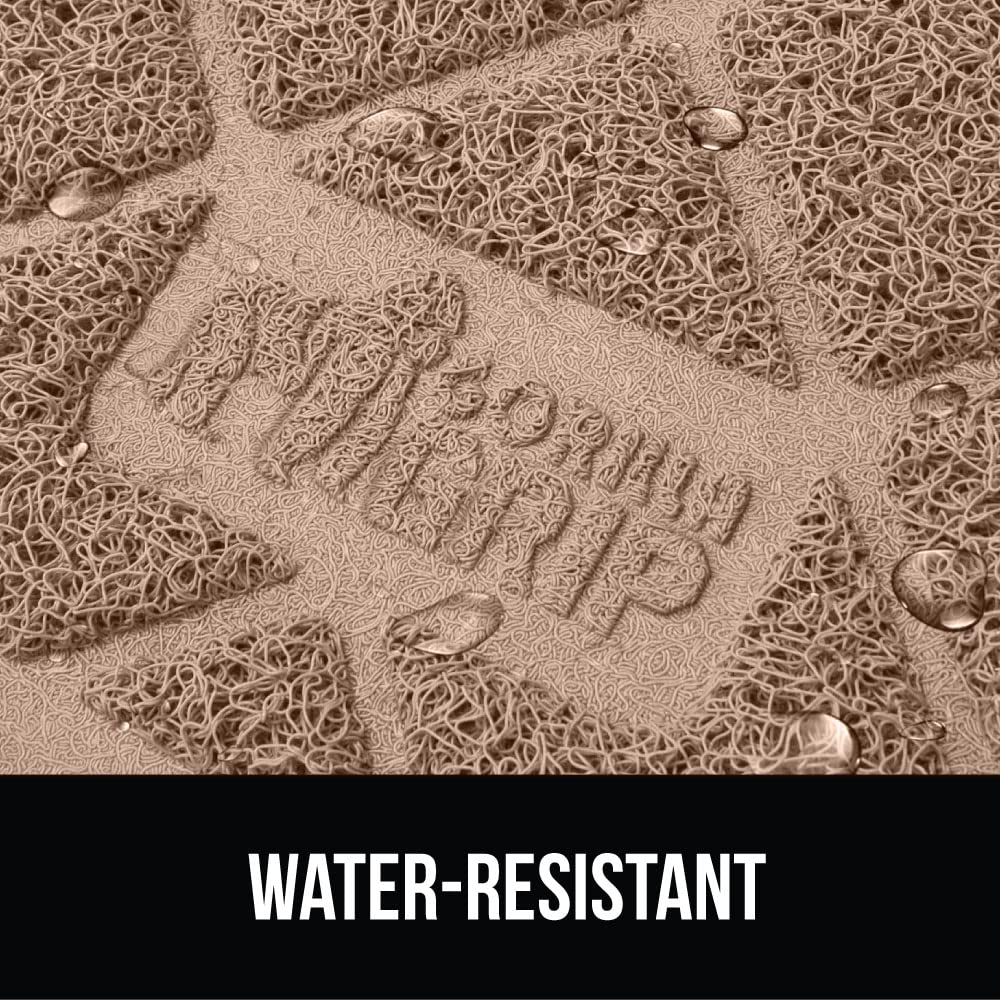 Gorilla Grip Thick Cat Litter Trapping Mat, 32X32, Less Waste, Traps Mess From Box For Cleaner Floors, Stays In Place For Cats,