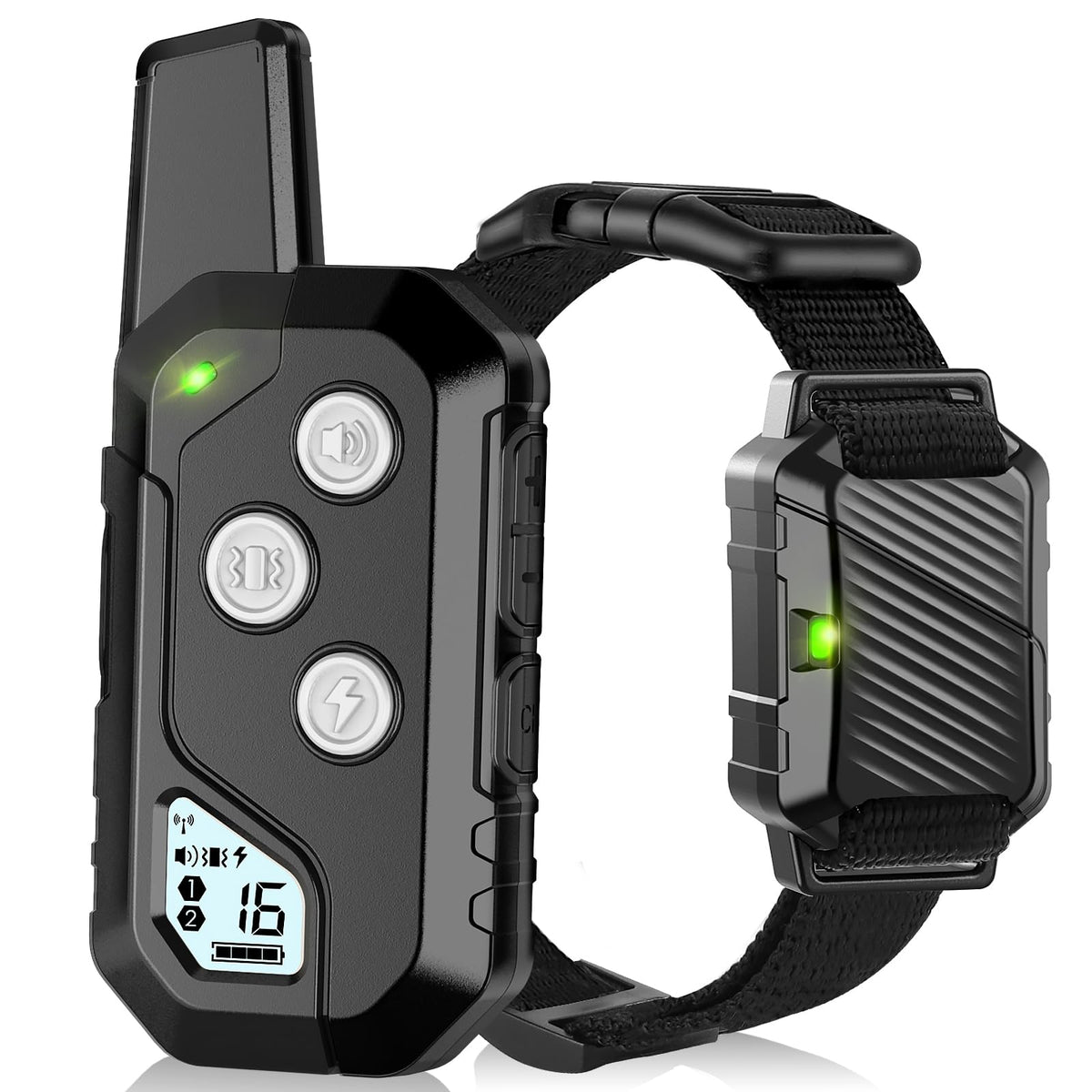 Dog Shock Collar, Ip67 Waterproof Dog Training Collar With Remote, 3 Training Modes, Shock, Vibration And Beep, Rechargeable Electric Shock Collar For Large Medium Small Dog