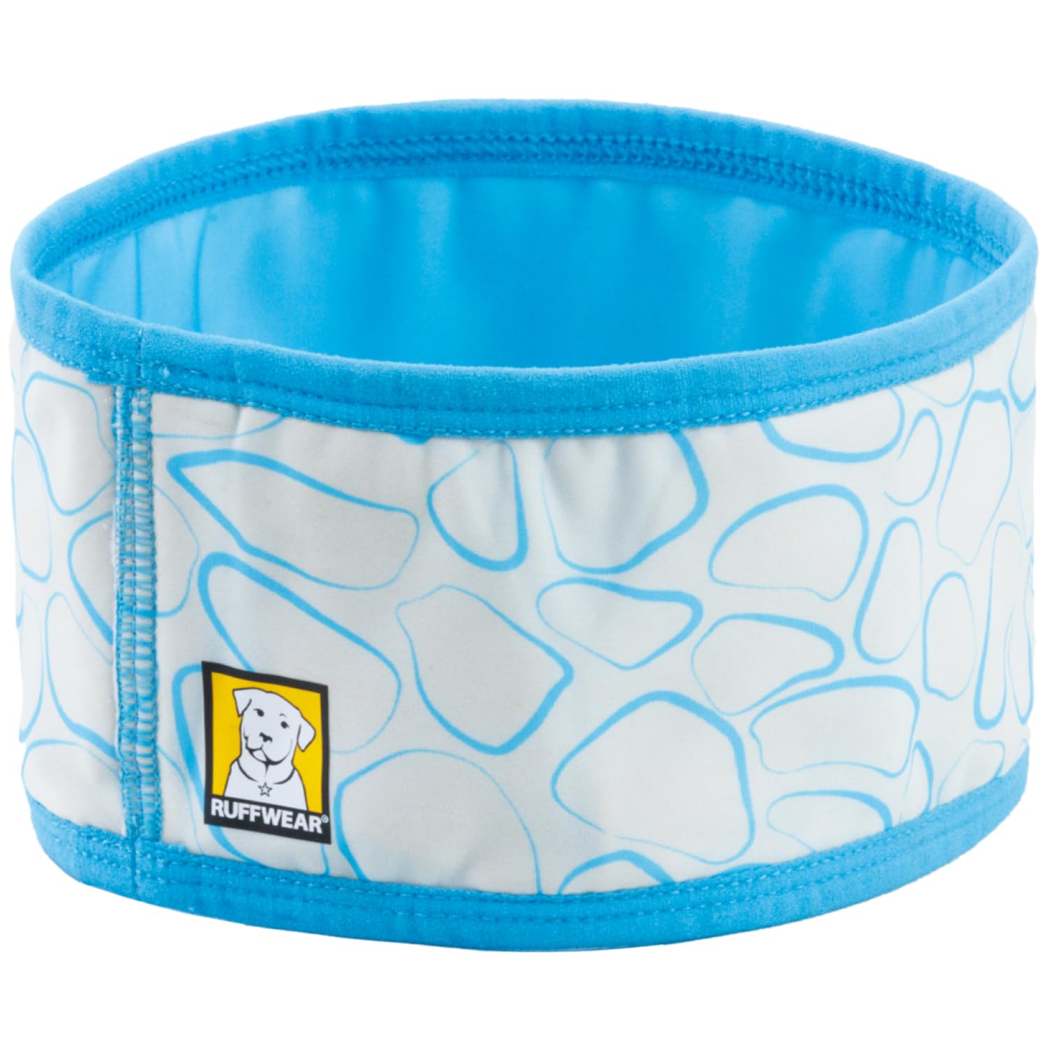 Ruffwear, Swamp Cooler Dog Neck Gaiter, Evaporative Cooling Gear For Hot Weather, Biolumin Blue, X-Large