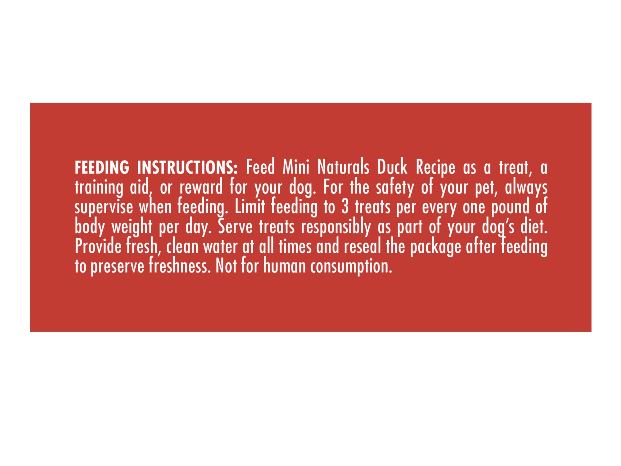 Zukes Mini Naturals Training Dog Treats Duck Recipe, 16 OZ Bag (Pack of 2)