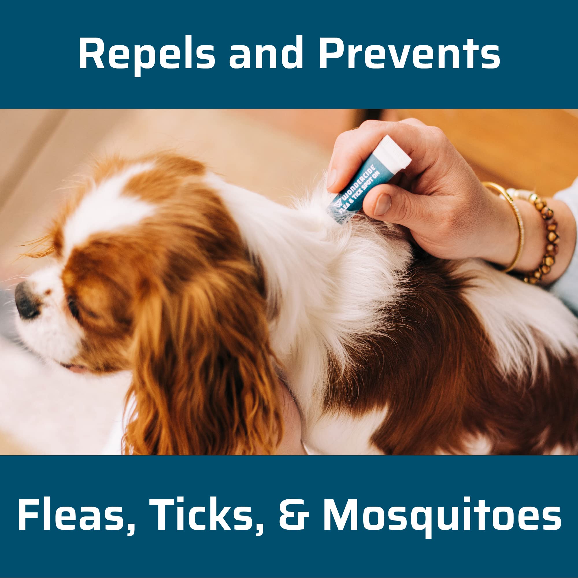 Wondercide Flea and Tick Spot On for Dogs-Medium-Peppermint