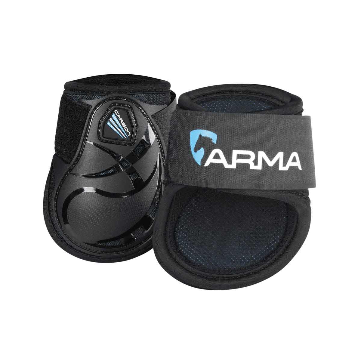 Shires Arma Carbon Fetlock Boots (Black, Cob)