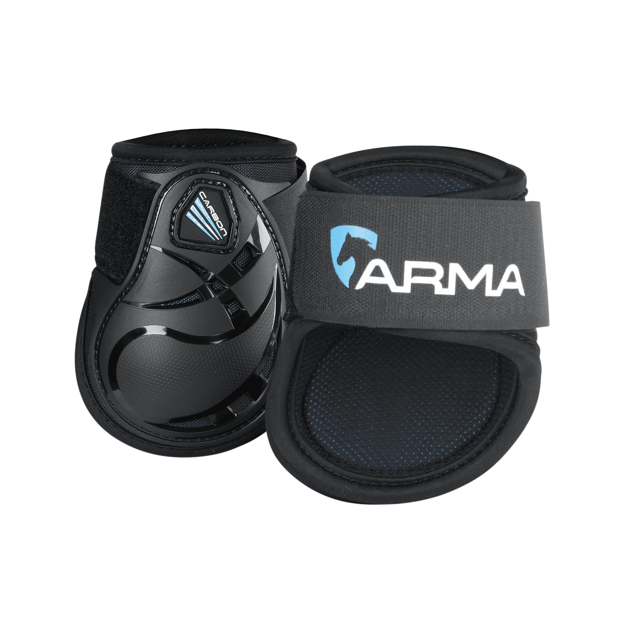 Shires Arma Carbon Fetlock Boots (Black, Full)